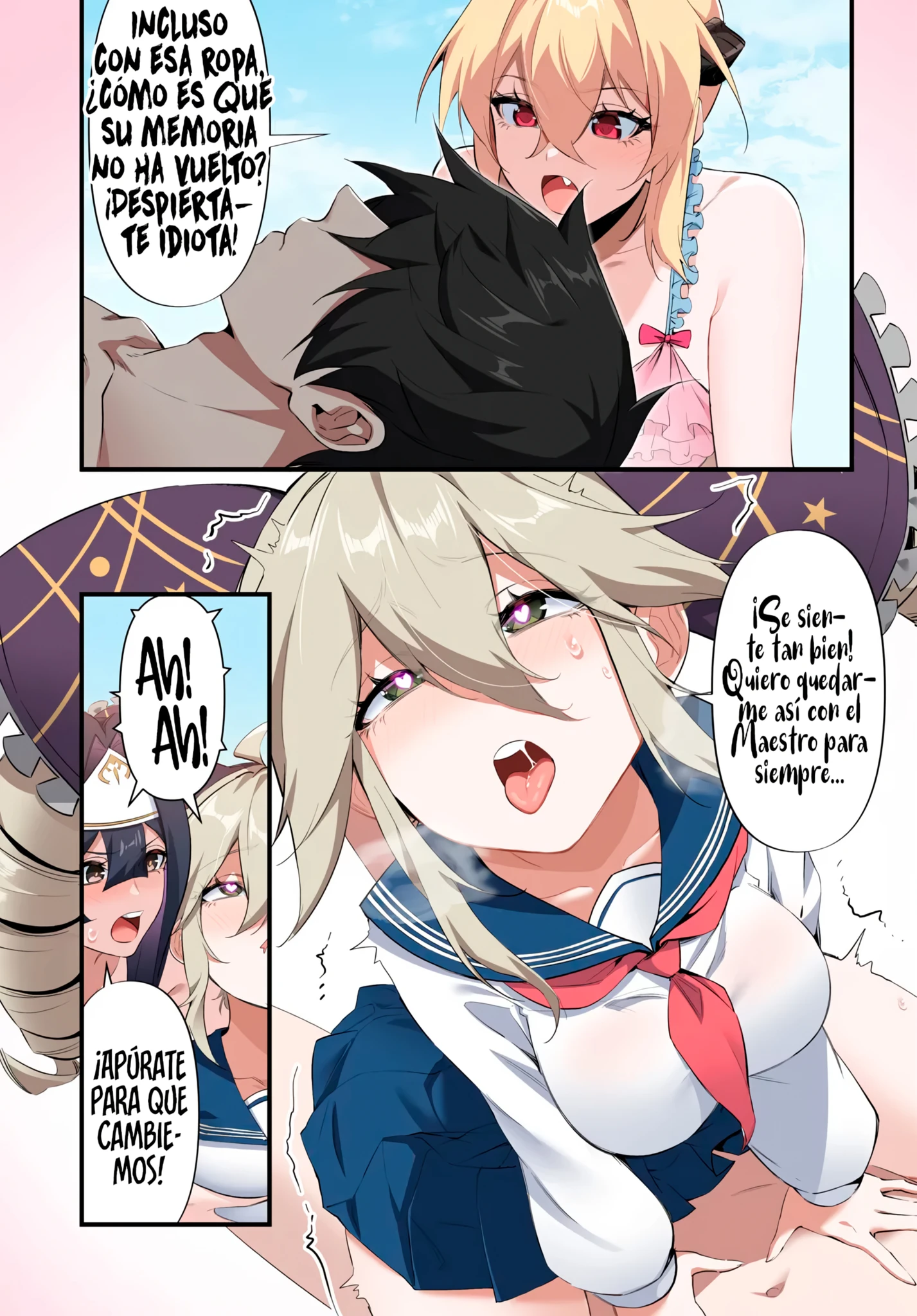 Jashinkankin Harem de Isekai seifuku! Capítulo 7.2 - Página 5 en español