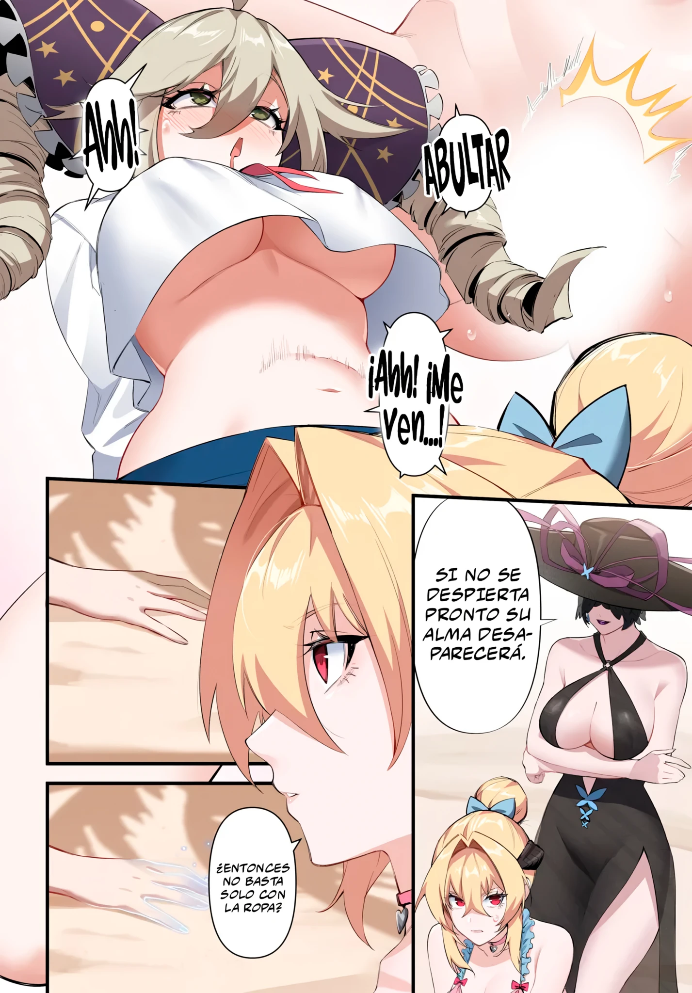Jashinkankin Harem de Isekai seifuku! Capítulo 7.2 - Página 6 en español