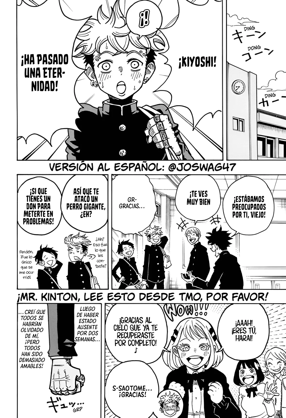 Ultimate Exorcist Kiyoshi Capítulo 29 - Página 3 en español