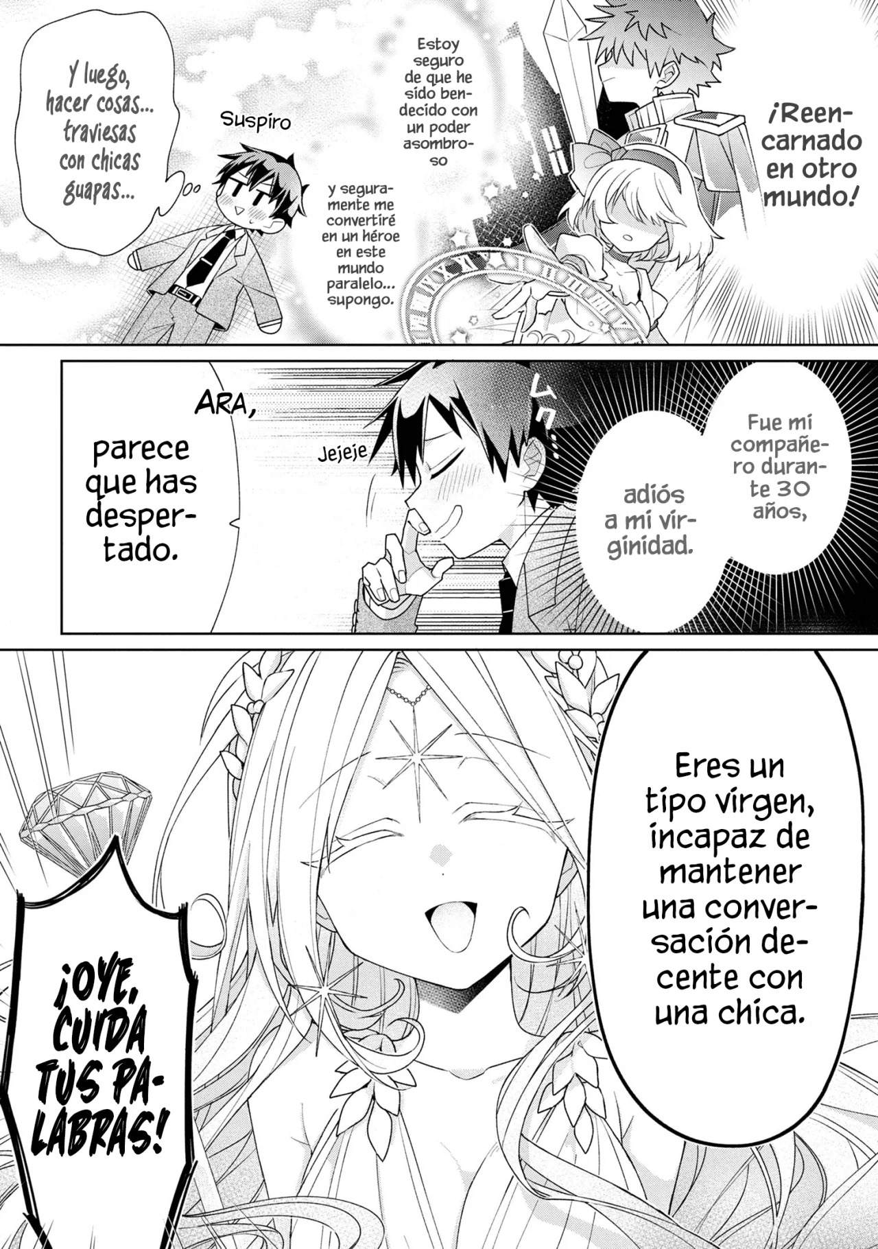 No puedo aprovecharme de mis esclavas por la talentosas que son Capítulo 1 - Página 6 en español
