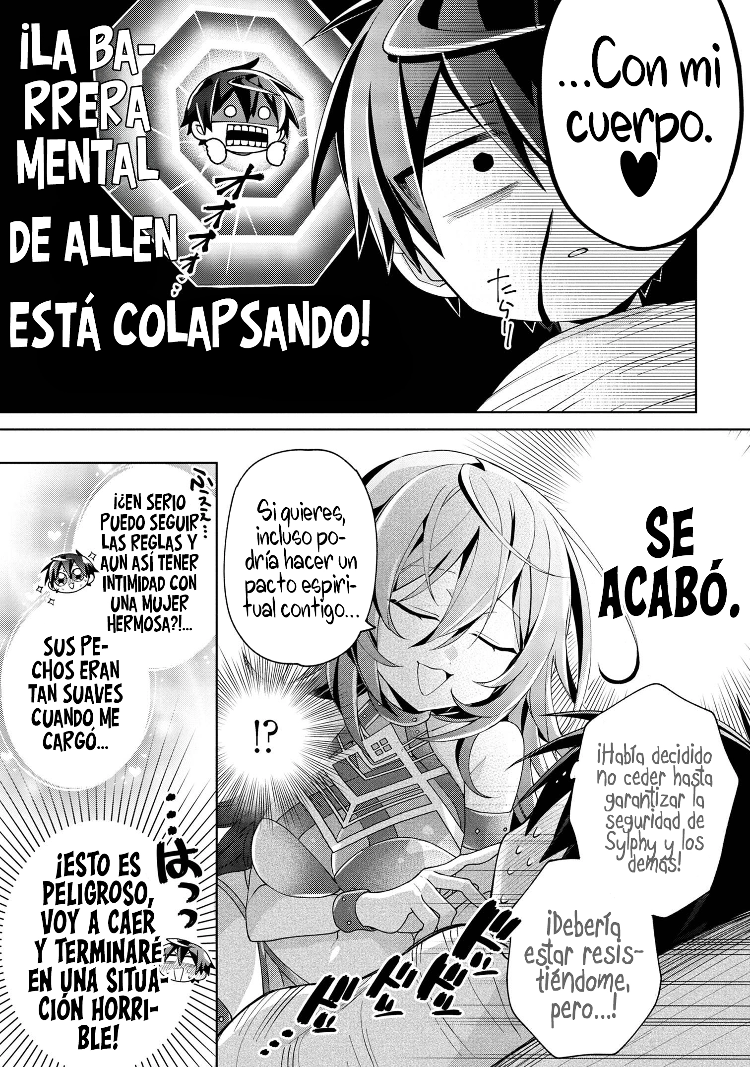 No puedo aprovecharme de mis esclavas por la talentosas que son Capítulo 10 - Página 5 en español