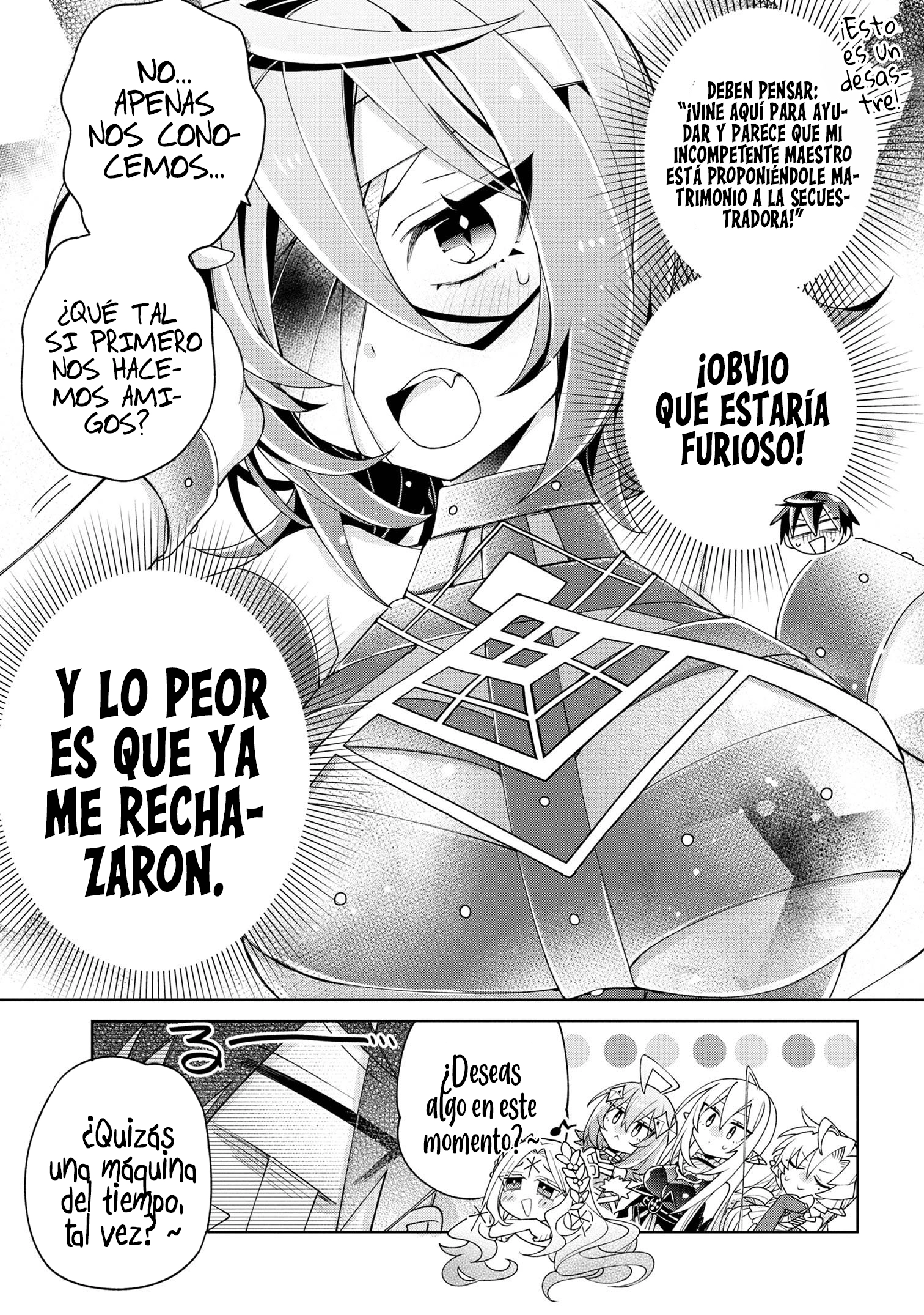 No puedo aprovecharme de mis esclavas por la talentosas que son Capítulo 11 - Página 11 en español