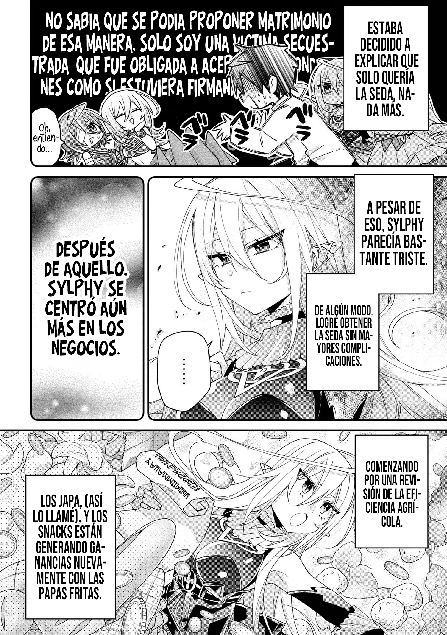 No puedo aprovecharme de mis esclavas por la talentosas que son Capítulo 11 - Página 18 en español