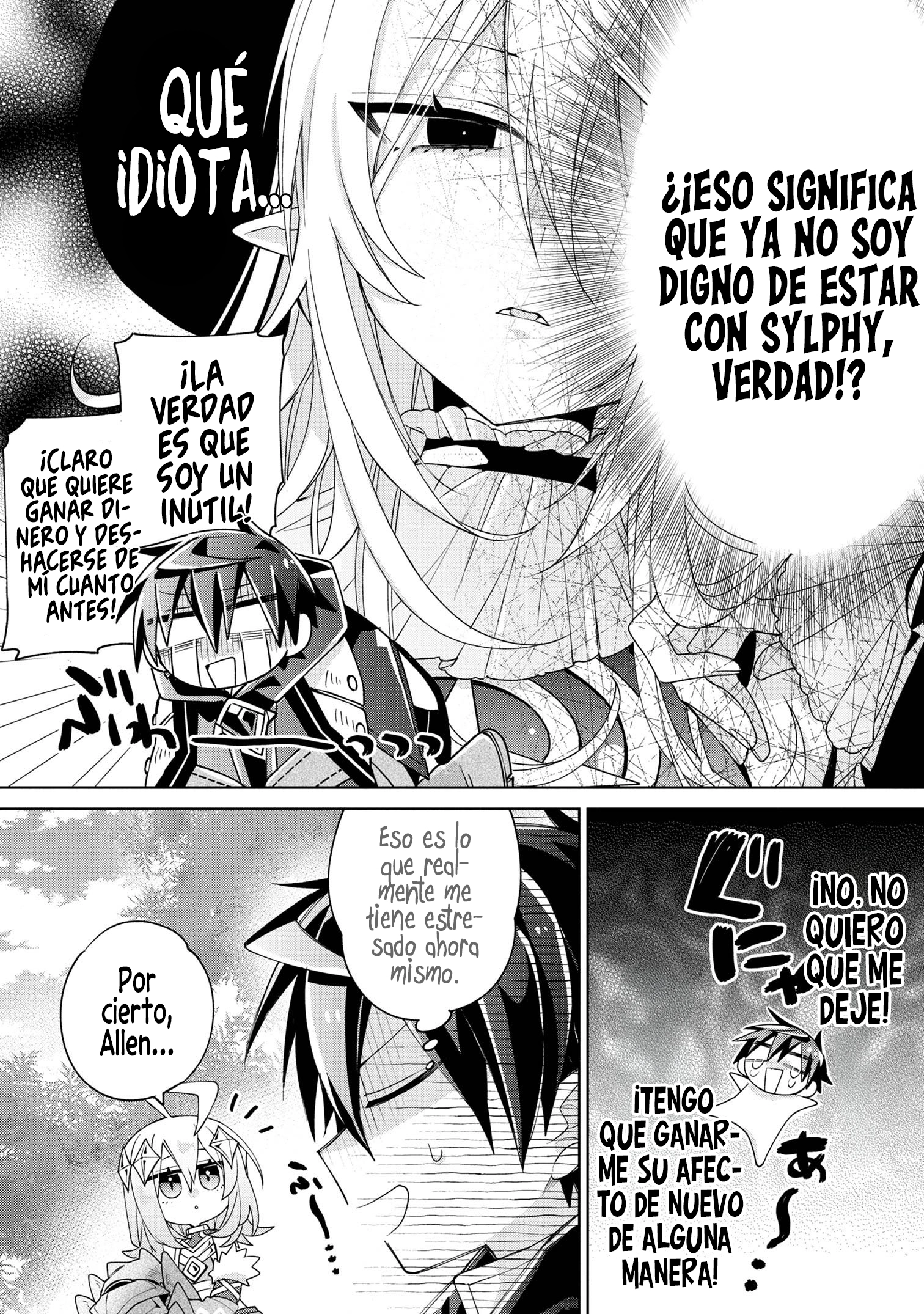 No puedo aprovecharme de mis esclavas por la talentosas que son Capítulo 11 - Página 20 en español