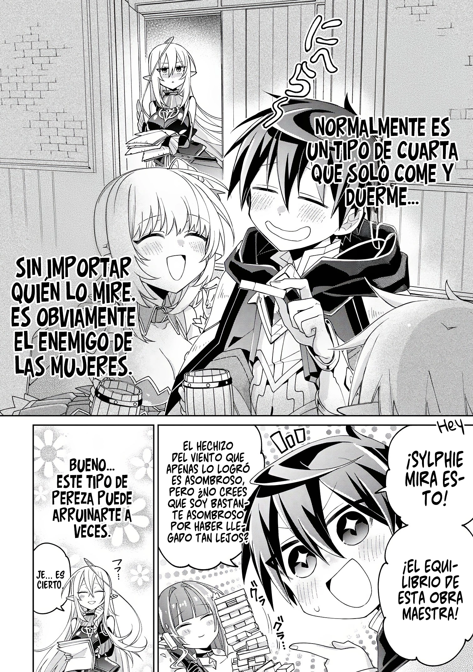 No puedo aprovecharme de mis esclavas por la talentosas que son Capítulo 12 - Página 4 en español