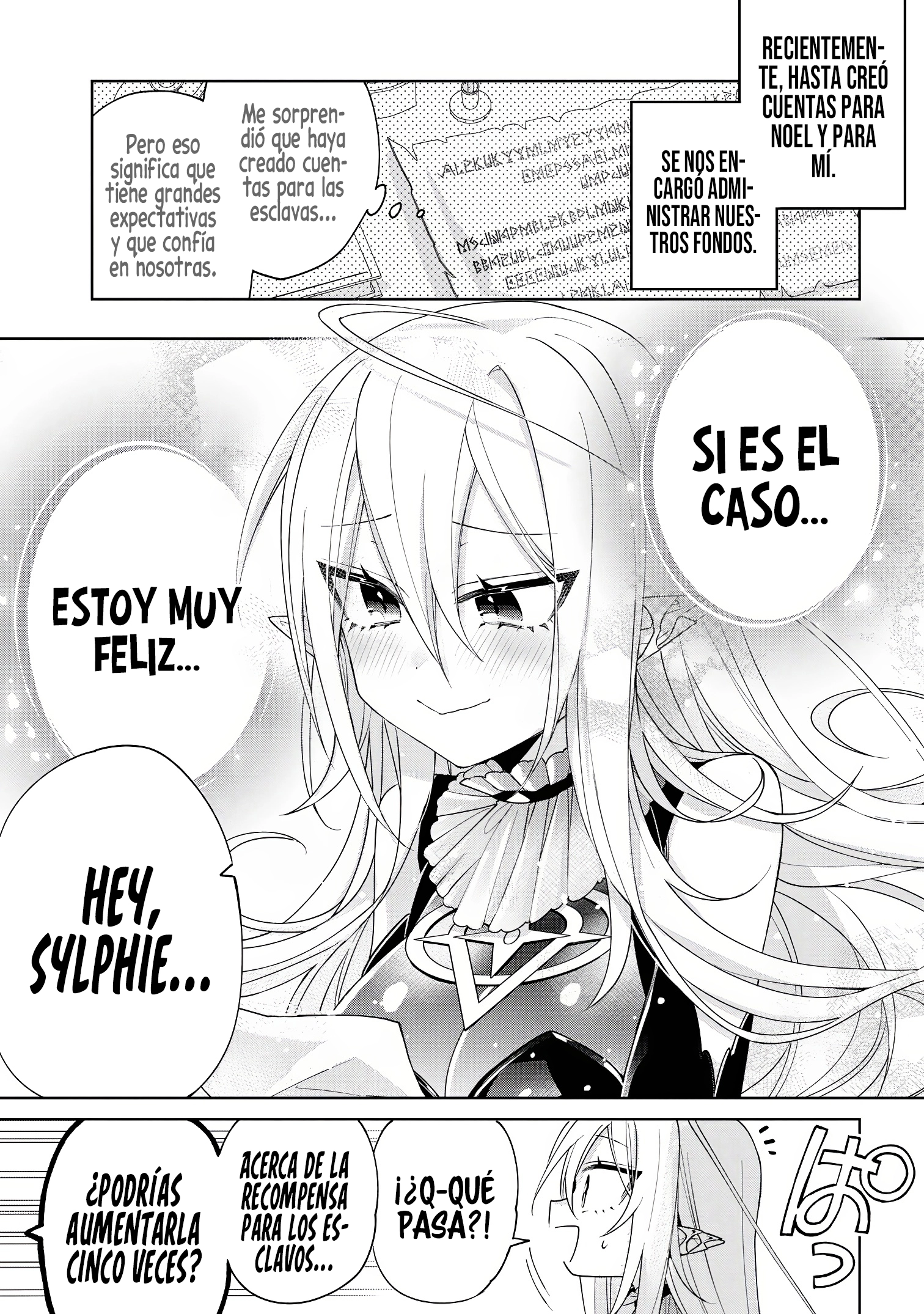 No puedo aprovecharme de mis esclavas por la talentosas que son Capítulo 12 - Página 7 en español