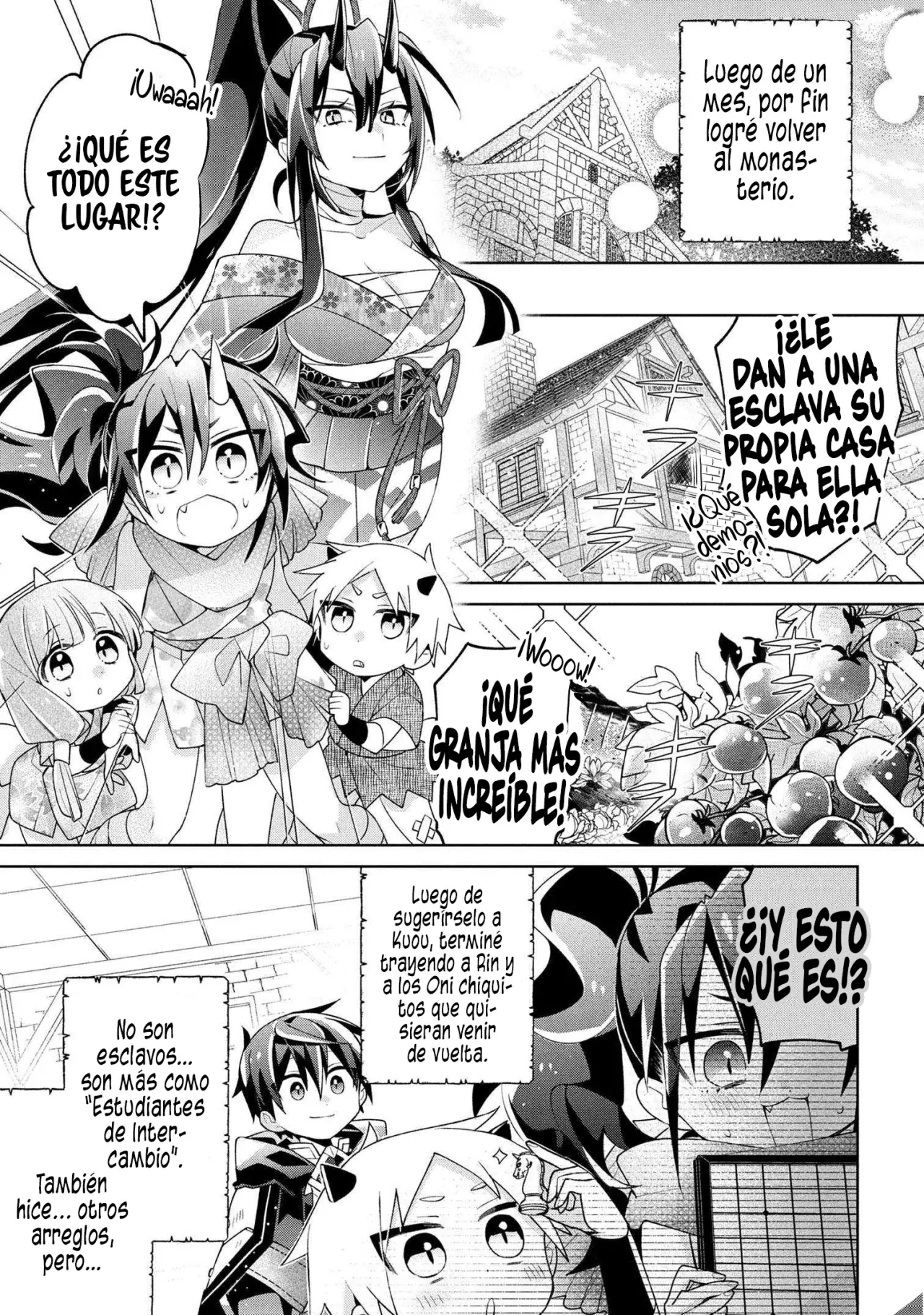 No puedo aprovecharme de mis esclavas por la talentosas que son Capítulo 17 - Página 7 en español