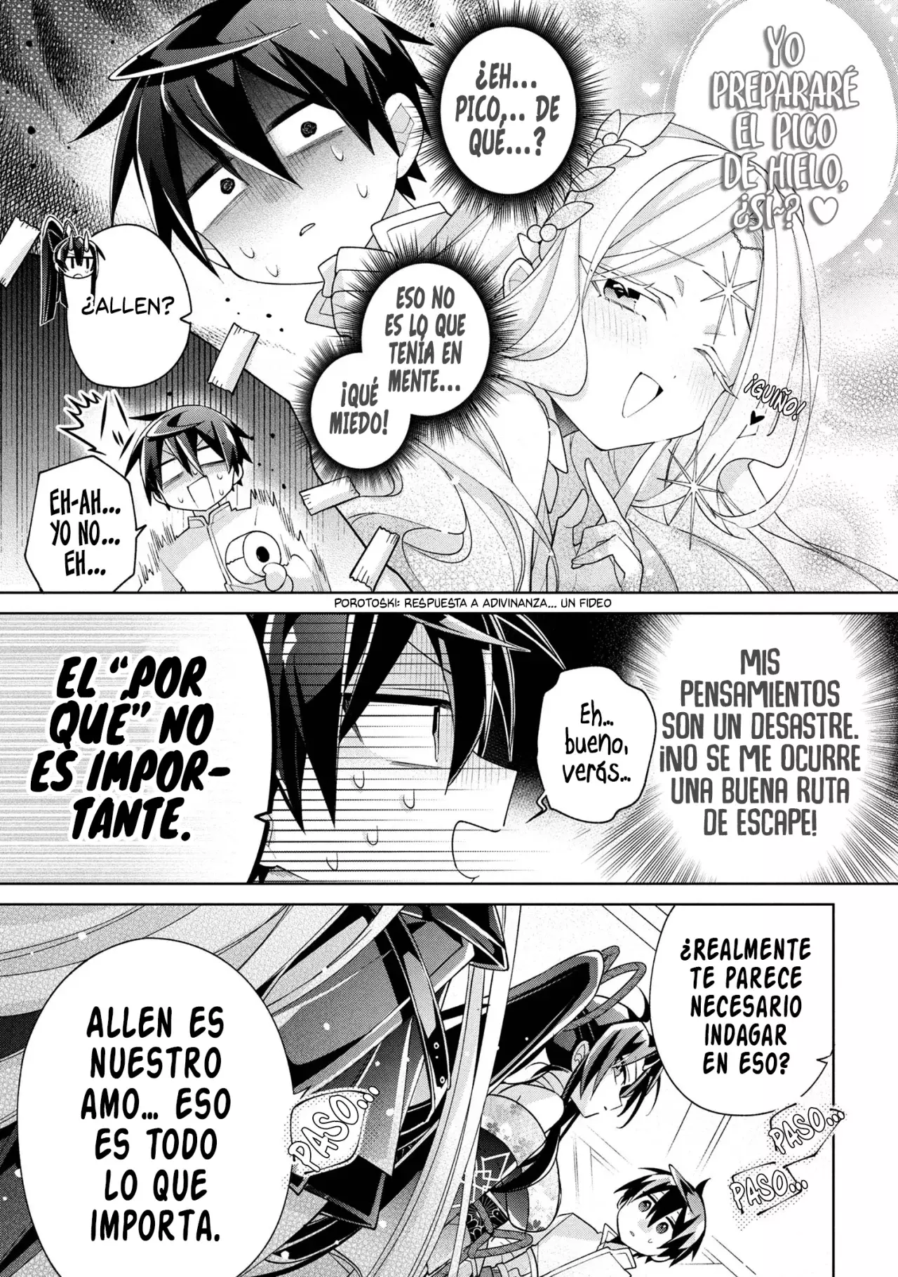 No puedo aprovecharme de mis esclavas por la talentosas que son Capítulo 18 - Página 13 en español