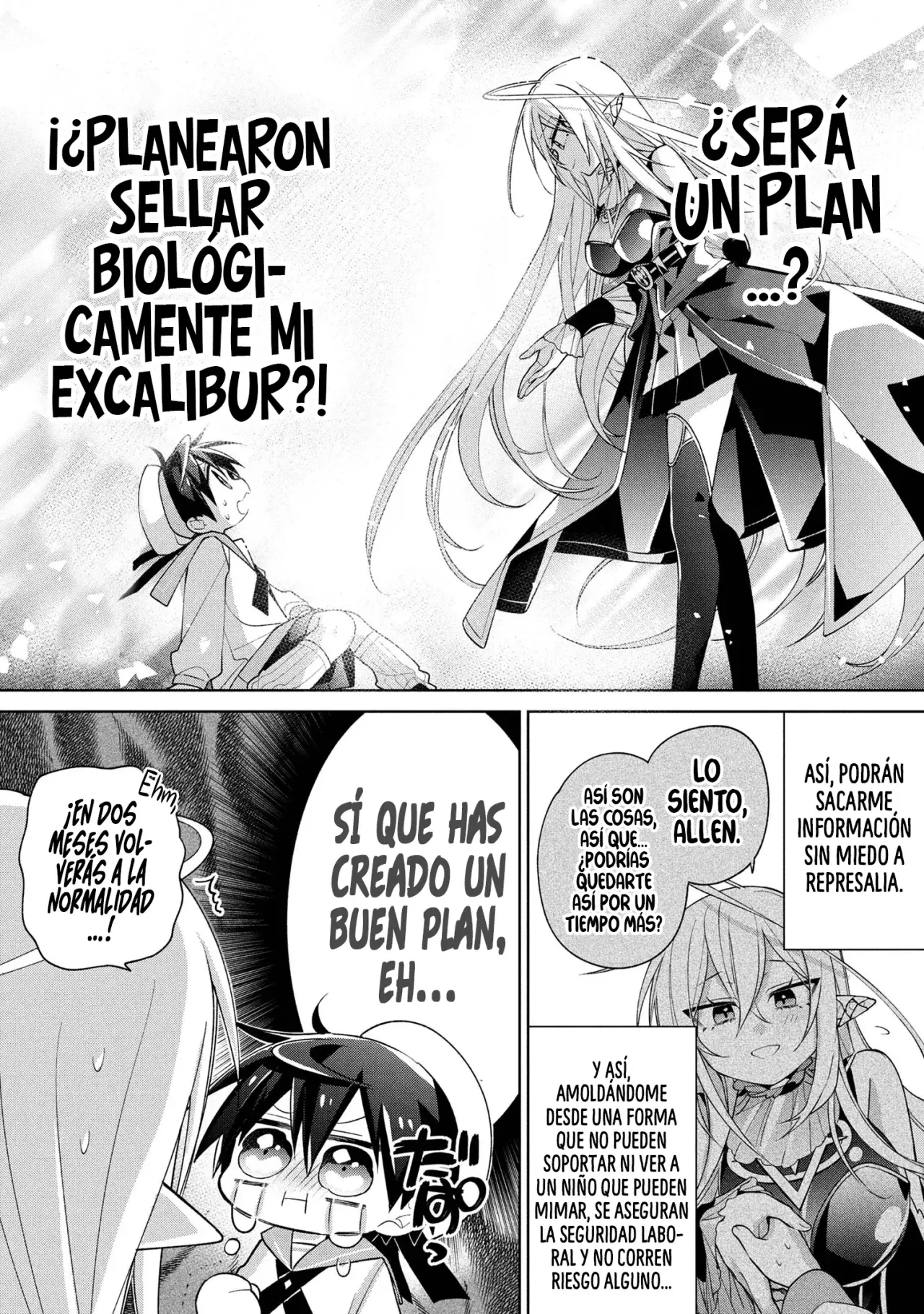 No puedo aprovecharme de mis esclavas por la talentosas que son Capítulo 19 - Página 25 en español