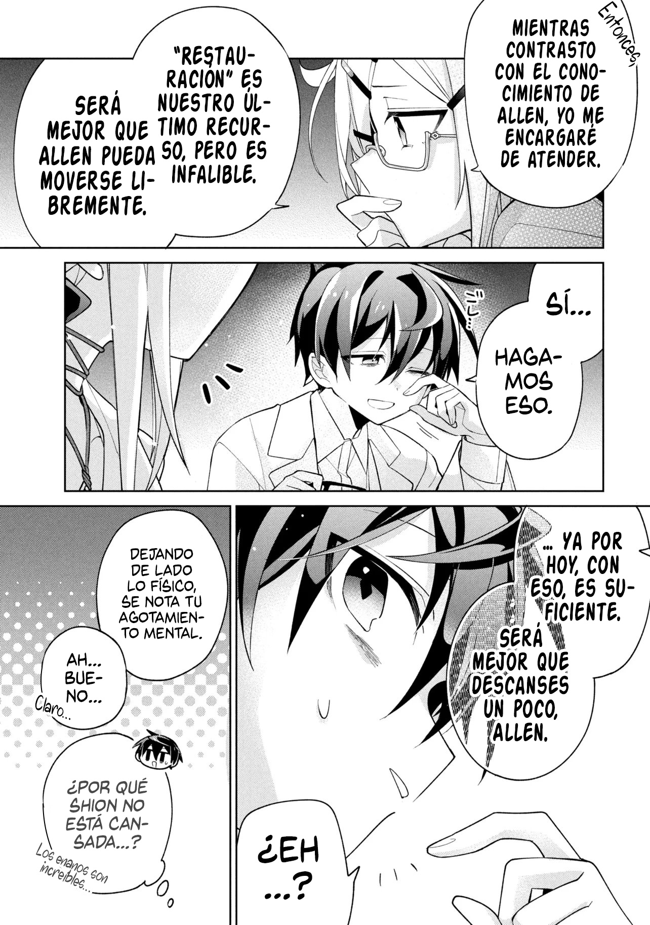 No puedo aprovecharme de mis esclavas por la talentosas que son Capítulo 22 - Página 27 en español