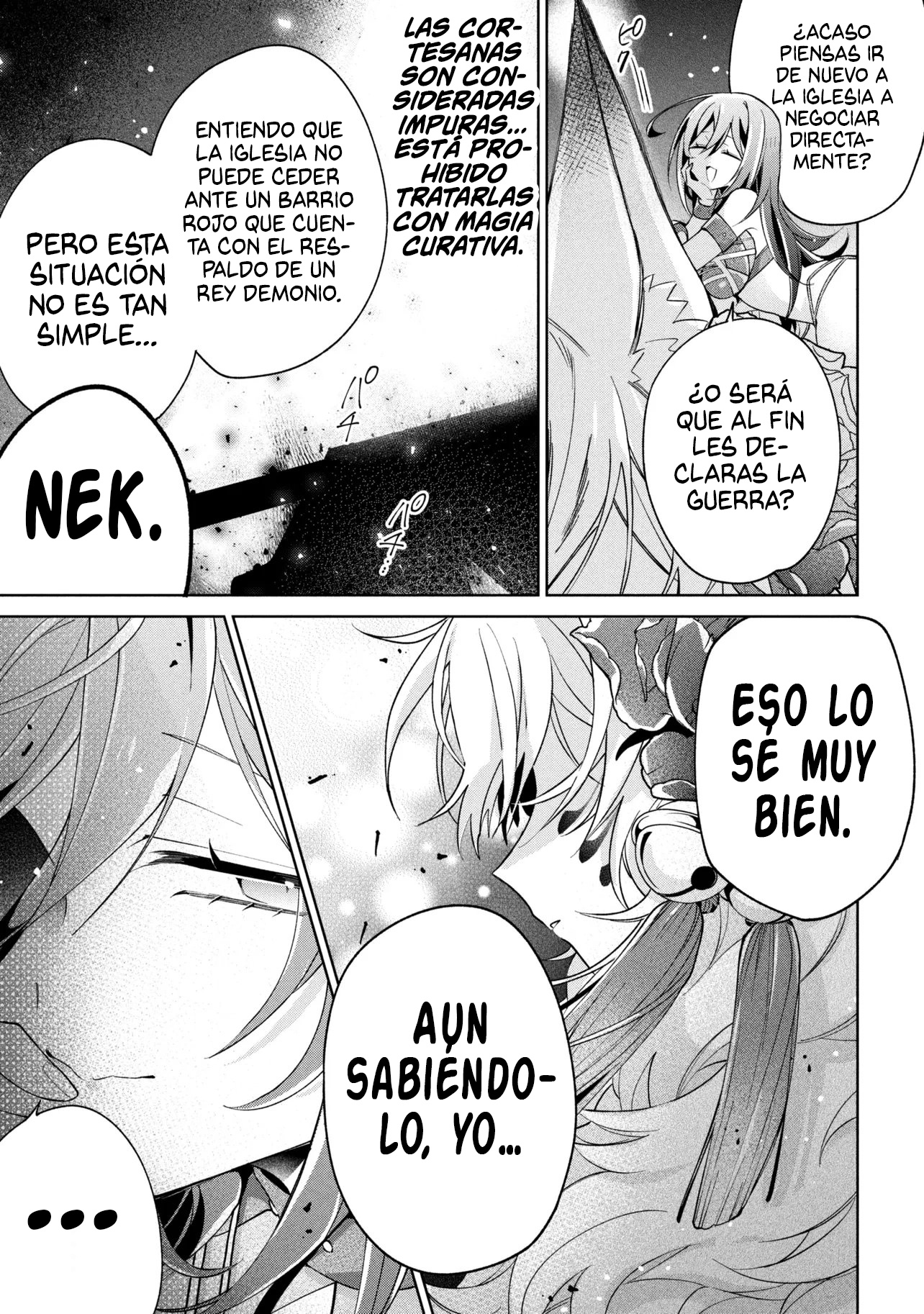 No puedo aprovecharme de mis esclavas por la talentosas que son Capítulo 22 - Página 5 en español