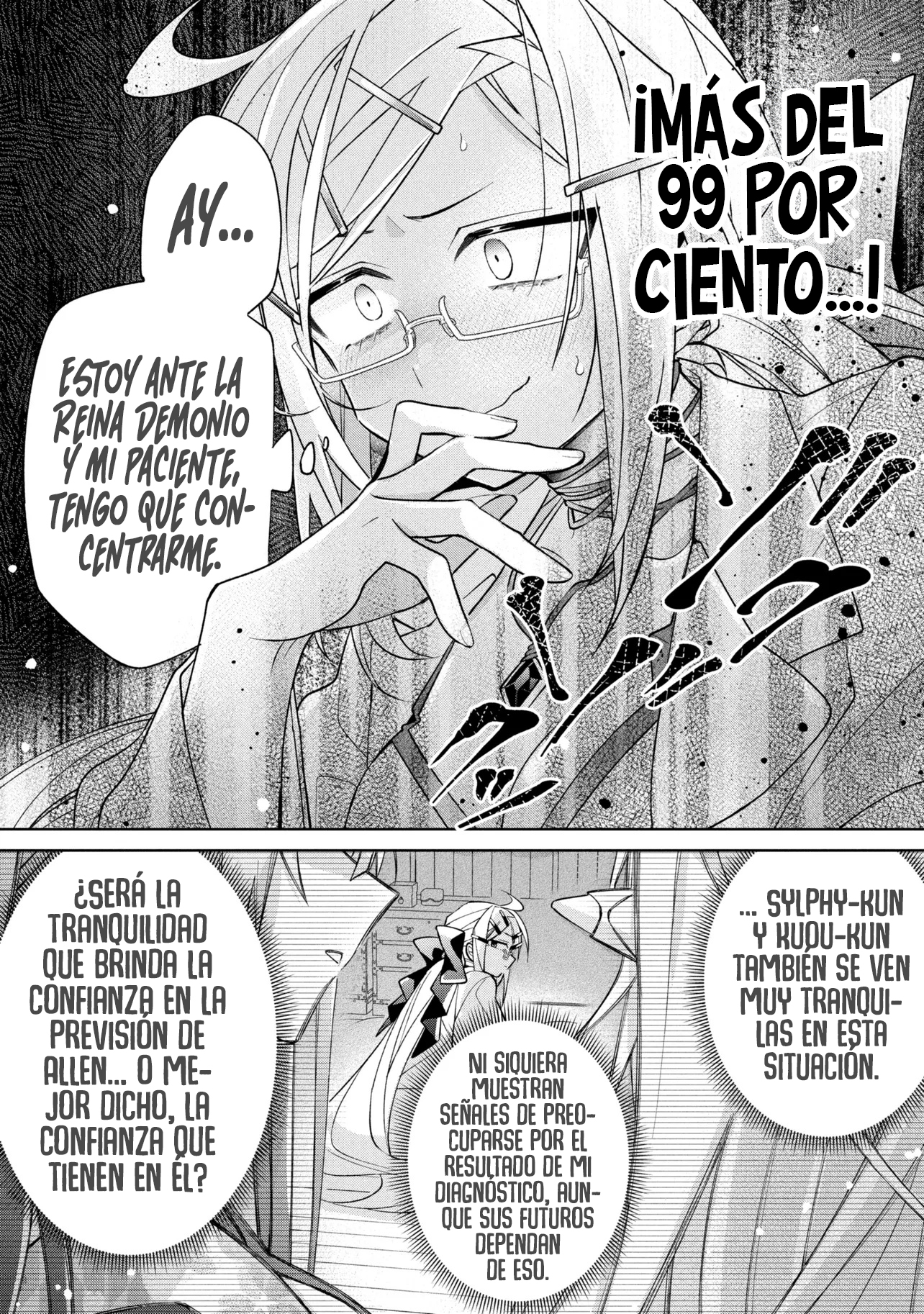 No puedo aprovecharme de mis esclavas por la talentosas que son Capítulo 23 - Página 12 en español