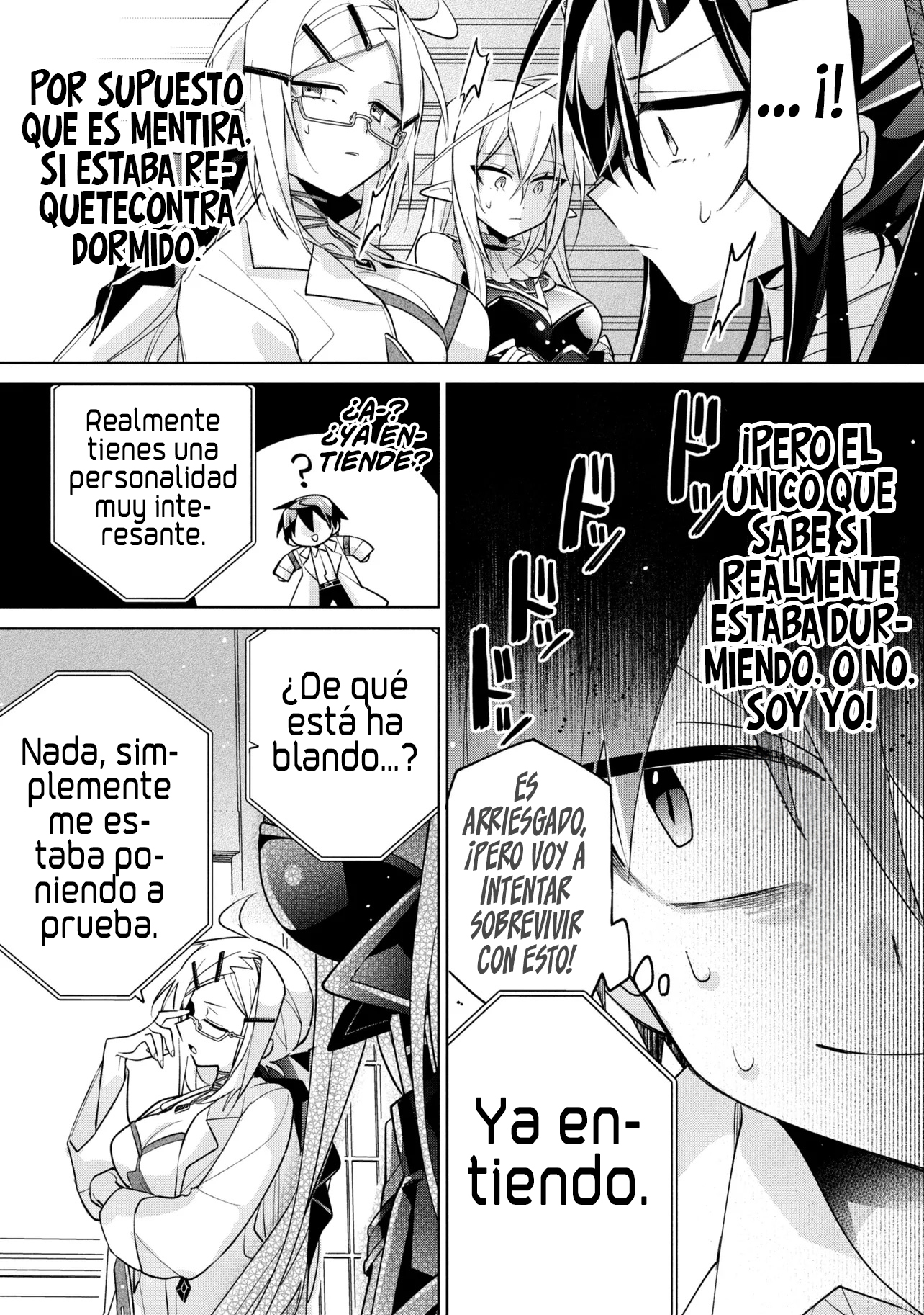 No puedo aprovecharme de mis esclavas por la talentosas que son Capítulo 23 - Página 29 en español