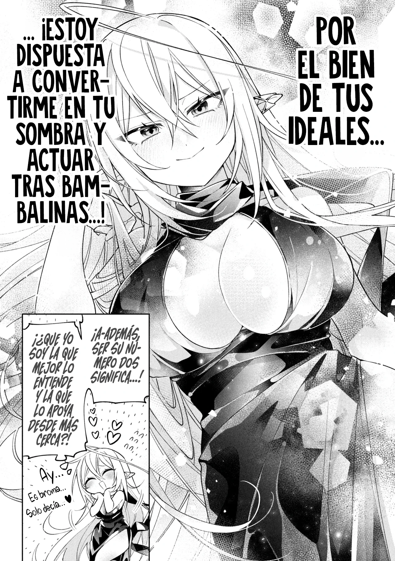 No puedo aprovecharme de mis esclavas por la talentosas que son Capítulo 24 - Página 10 en español