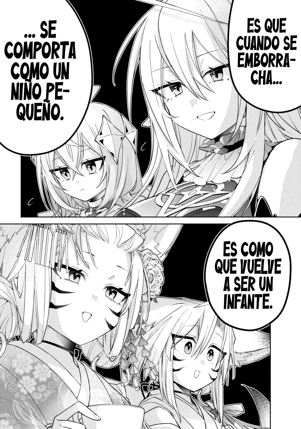 No puedo aprovecharme de mis esclavas por la talentosas que son Capítulo 24 - Página 21 en español