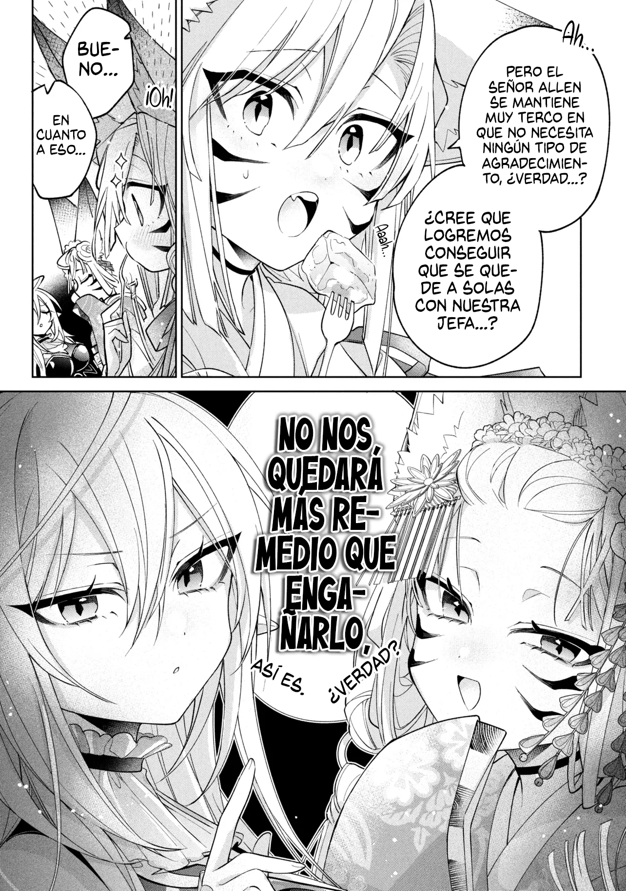 No puedo aprovecharme de mis esclavas por la talentosas que son Capítulo 24 - Página 24 en español
