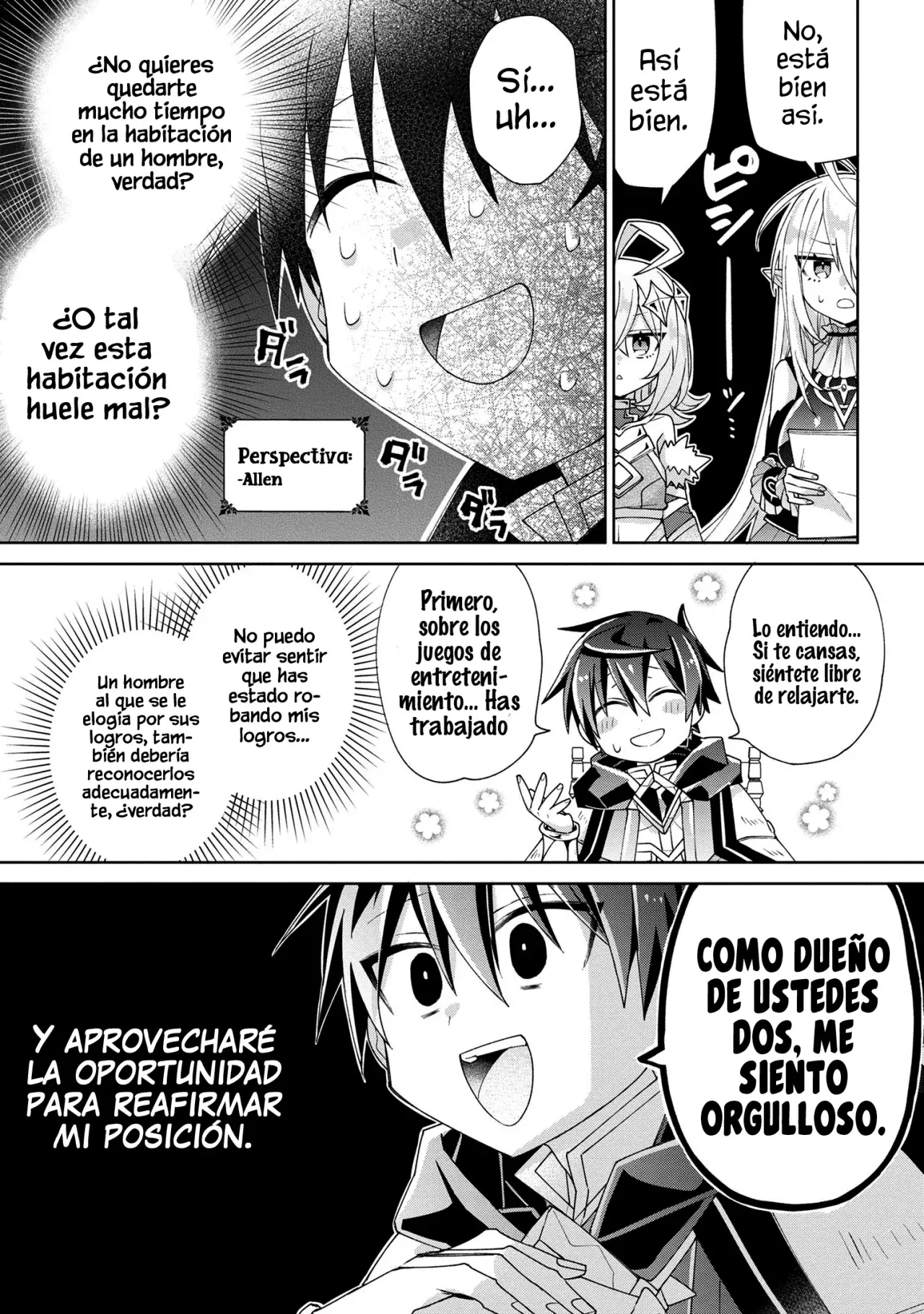 No puedo aprovecharme de mis esclavas por la talentosas que son Capítulo 6 - Página 13 en español