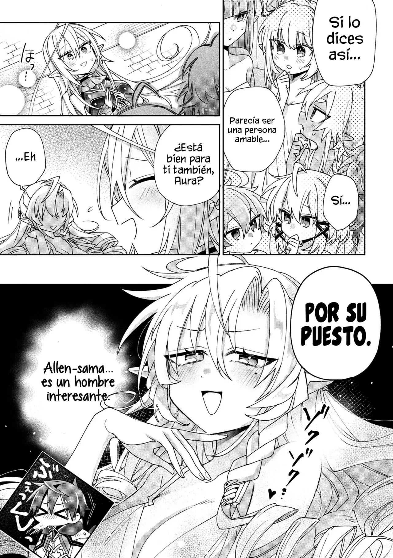 No puedo aprovecharme de mis esclavas por la talentosas que son Capítulo 6 - Página 35 en español