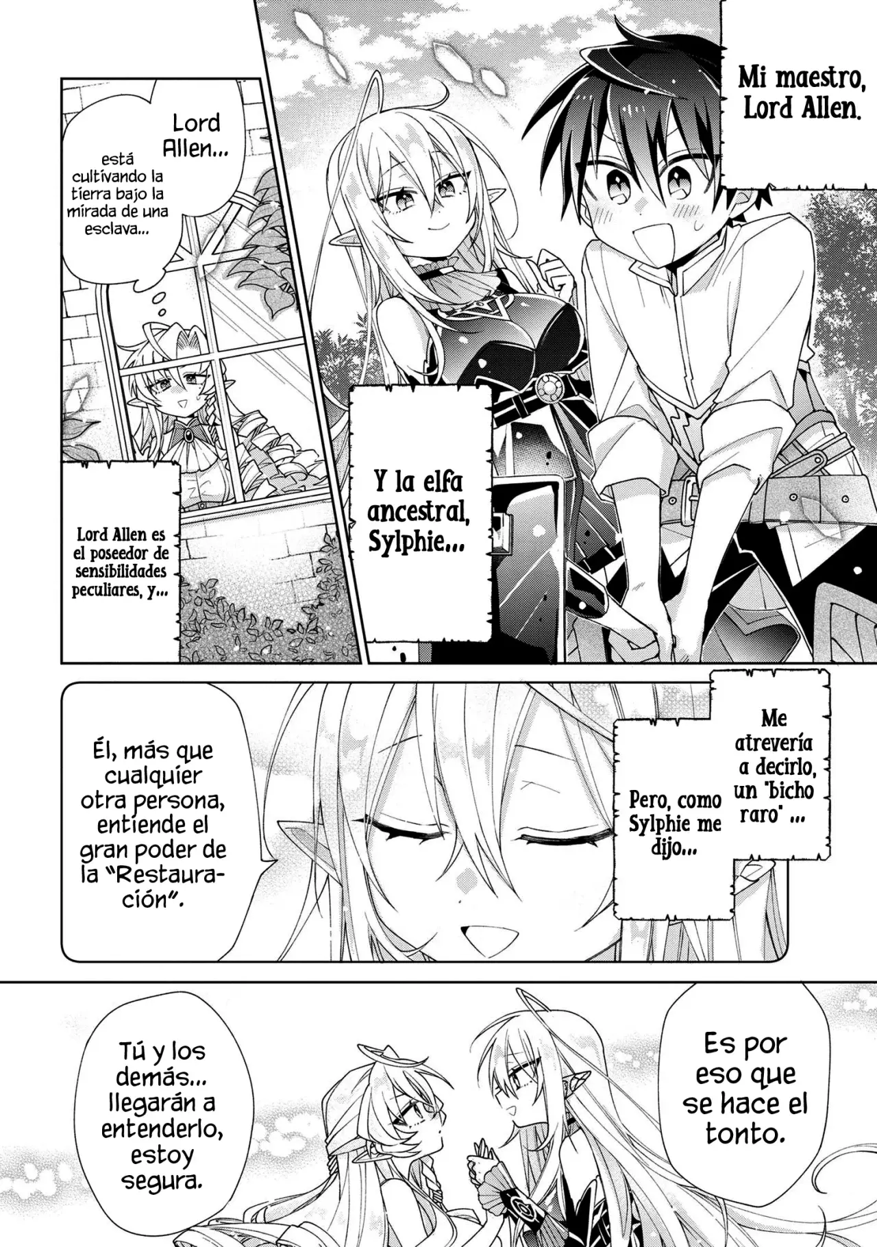 No puedo aprovecharme de mis esclavas por la talentosas que son Capítulo 7 - Página 6 en español