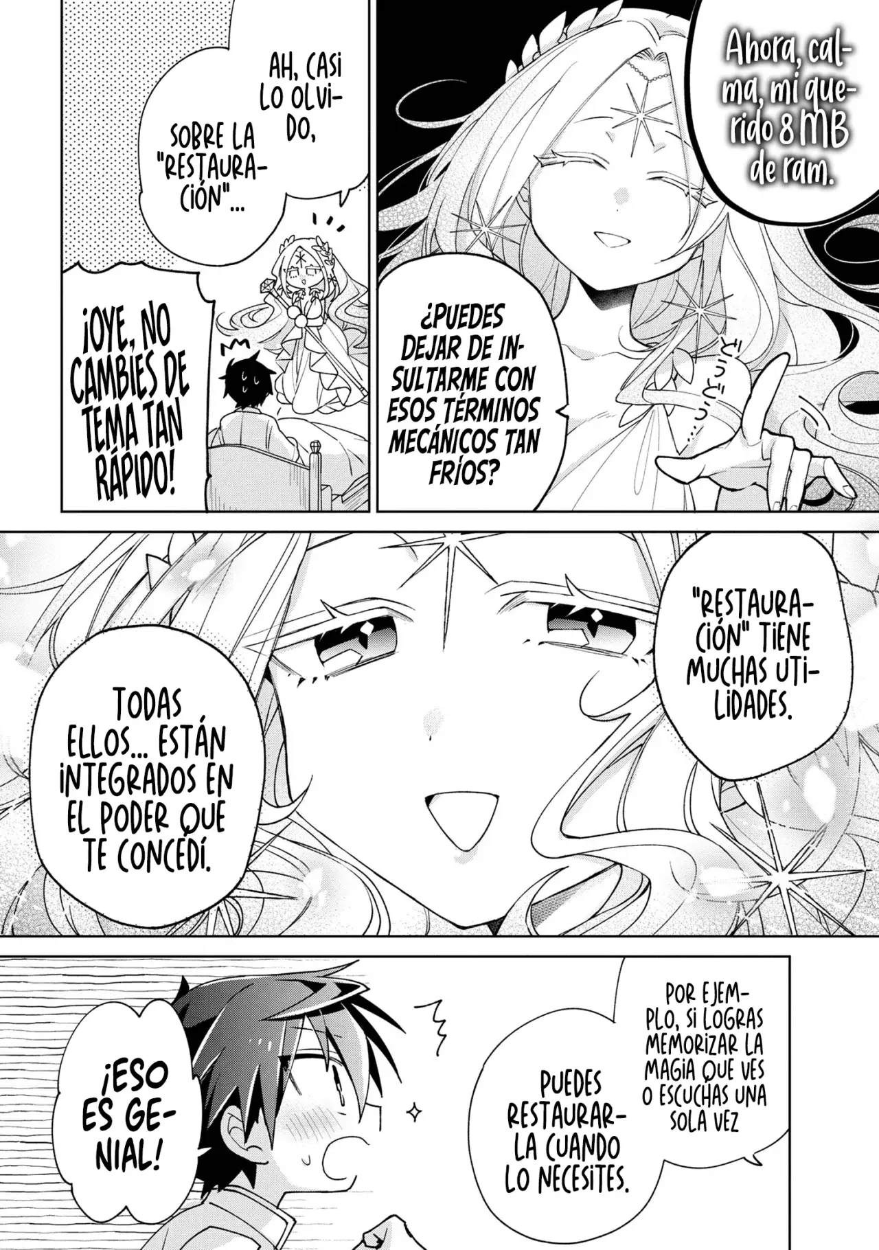 No puedo aprovecharme de mis esclavas por la talentosas que son Capítulo 8 - Página 16 en español