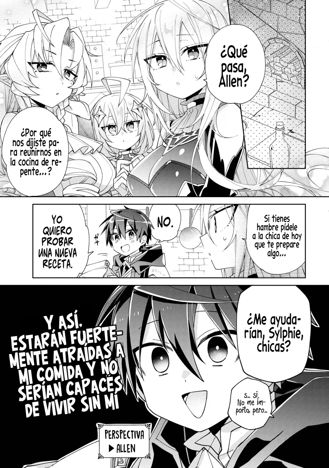 No puedo aprovecharme de mis esclavas por la talentosas que son Capítulo 8 - Página 3 en español