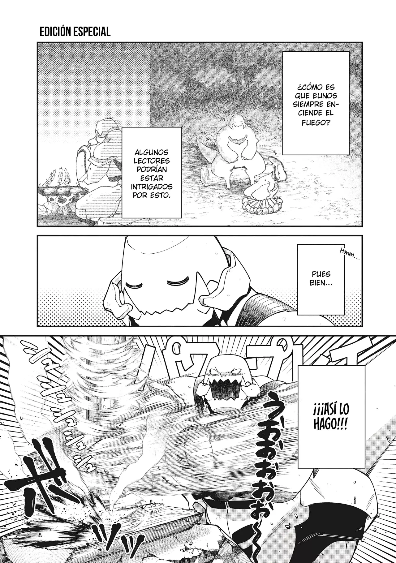 Bonkotsu Shinpei no Monster Life Capítulo 9.5 - Página 3 en español