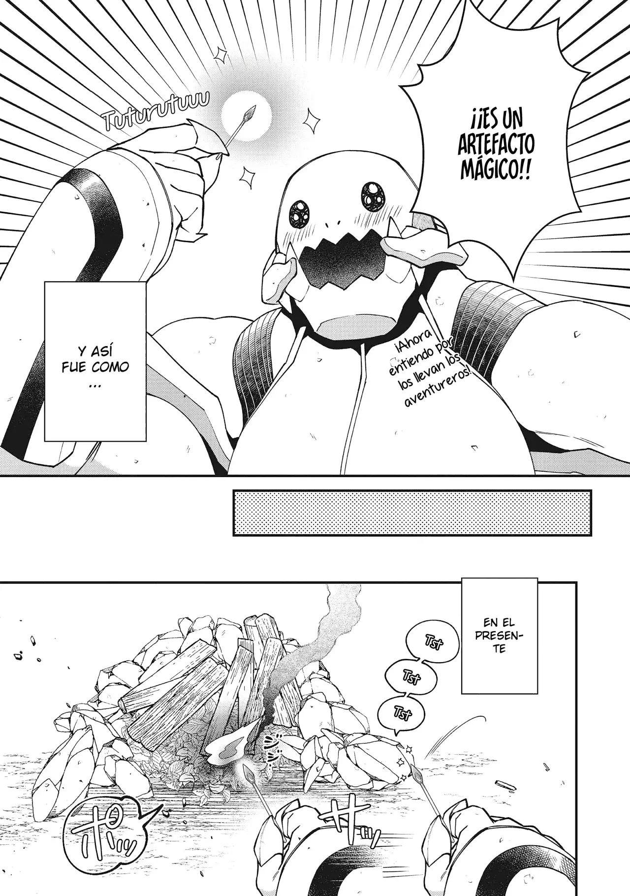 Bonkotsu Shinpei no Monster Life Capítulo 9.5 - Página 7 en español