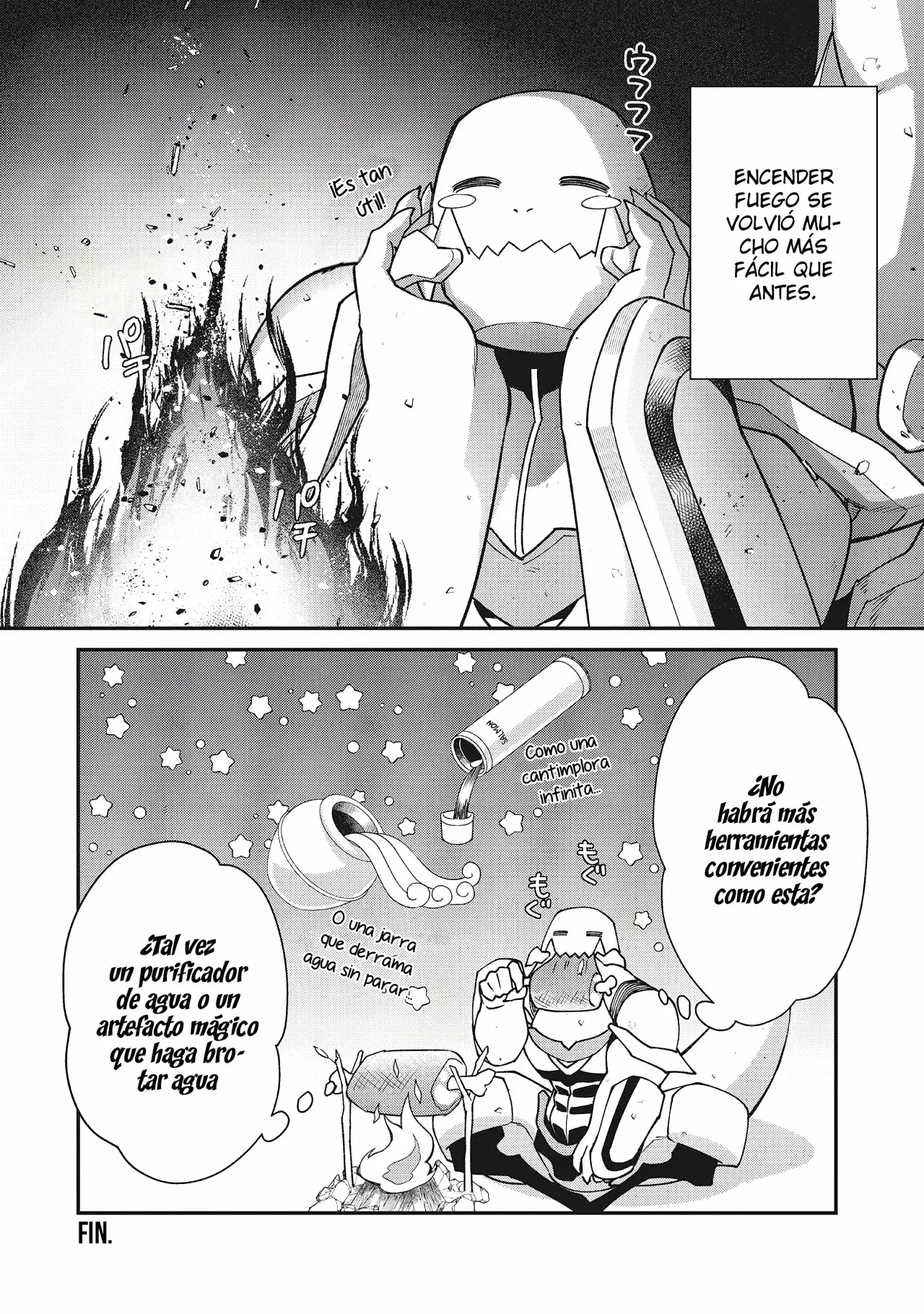 Bonkotsu Shinpei no Monster Life Capítulo 9.5 - Página 8 en español