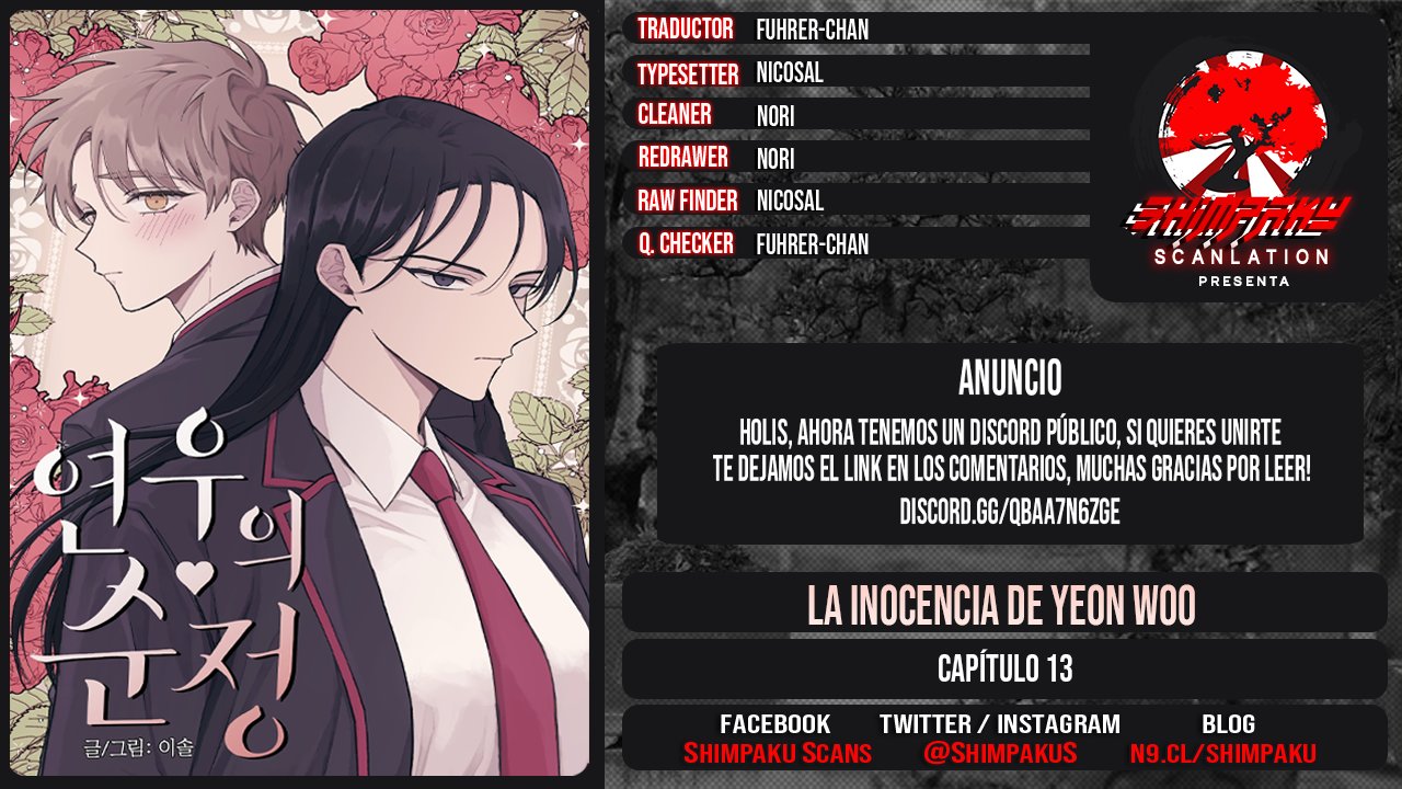 La Inocencia de Yeonwoo Capítulo 13 - Página 12 en español