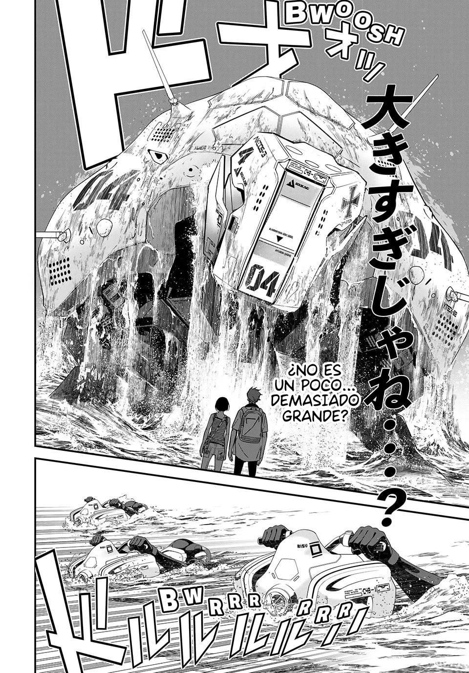 Kaijin Fugeki Capítulo 36 - Página 8 en español