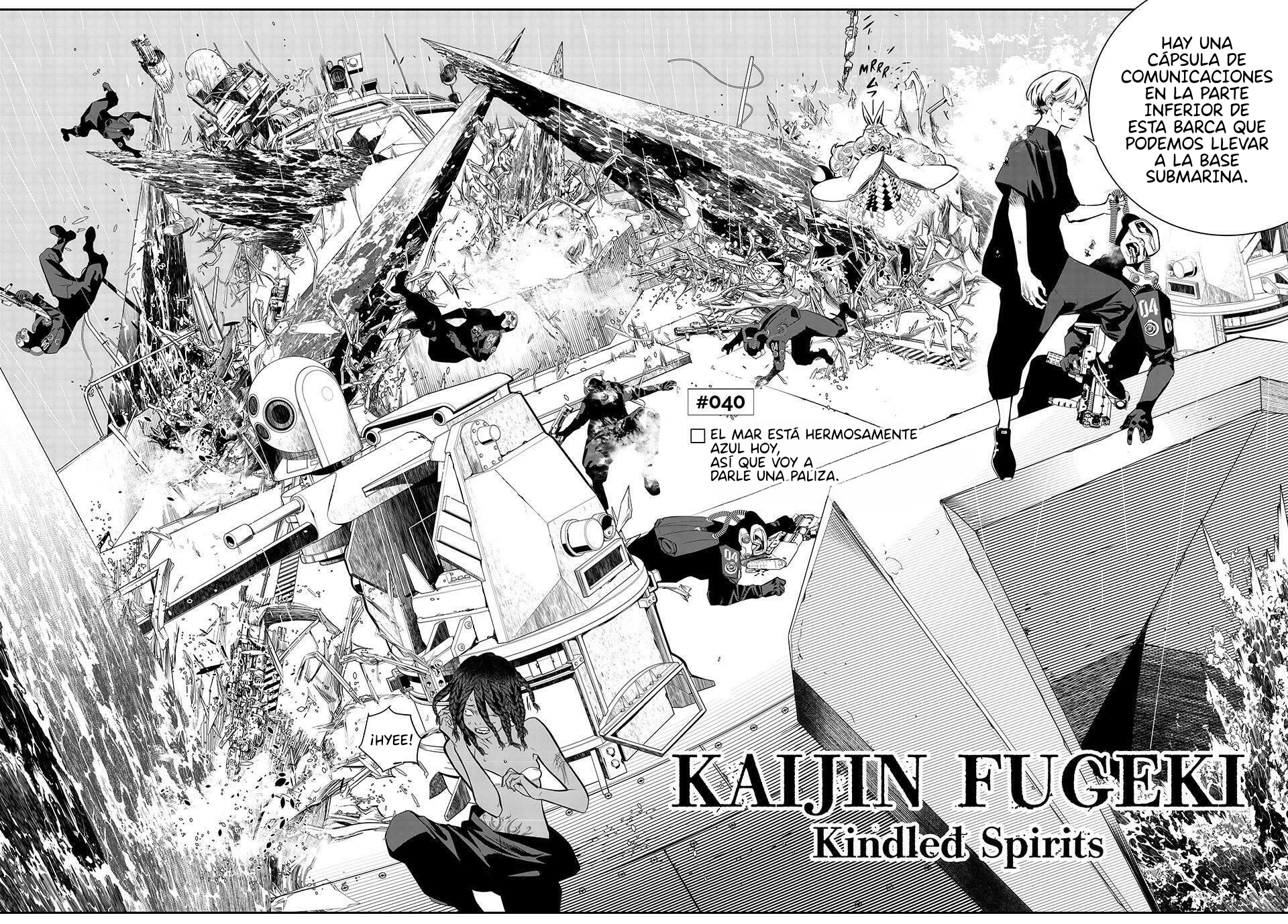 Kaijin Fugeki Capítulo 40 - Página 4 en español