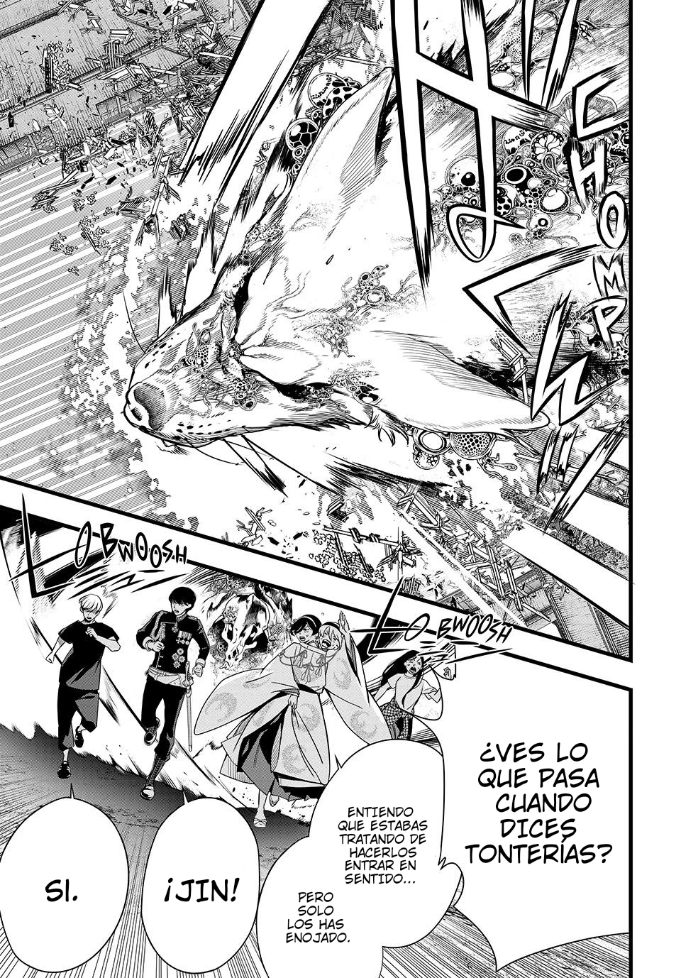 Kaijin Fugeki Capítulo 85 - Página 6 en español