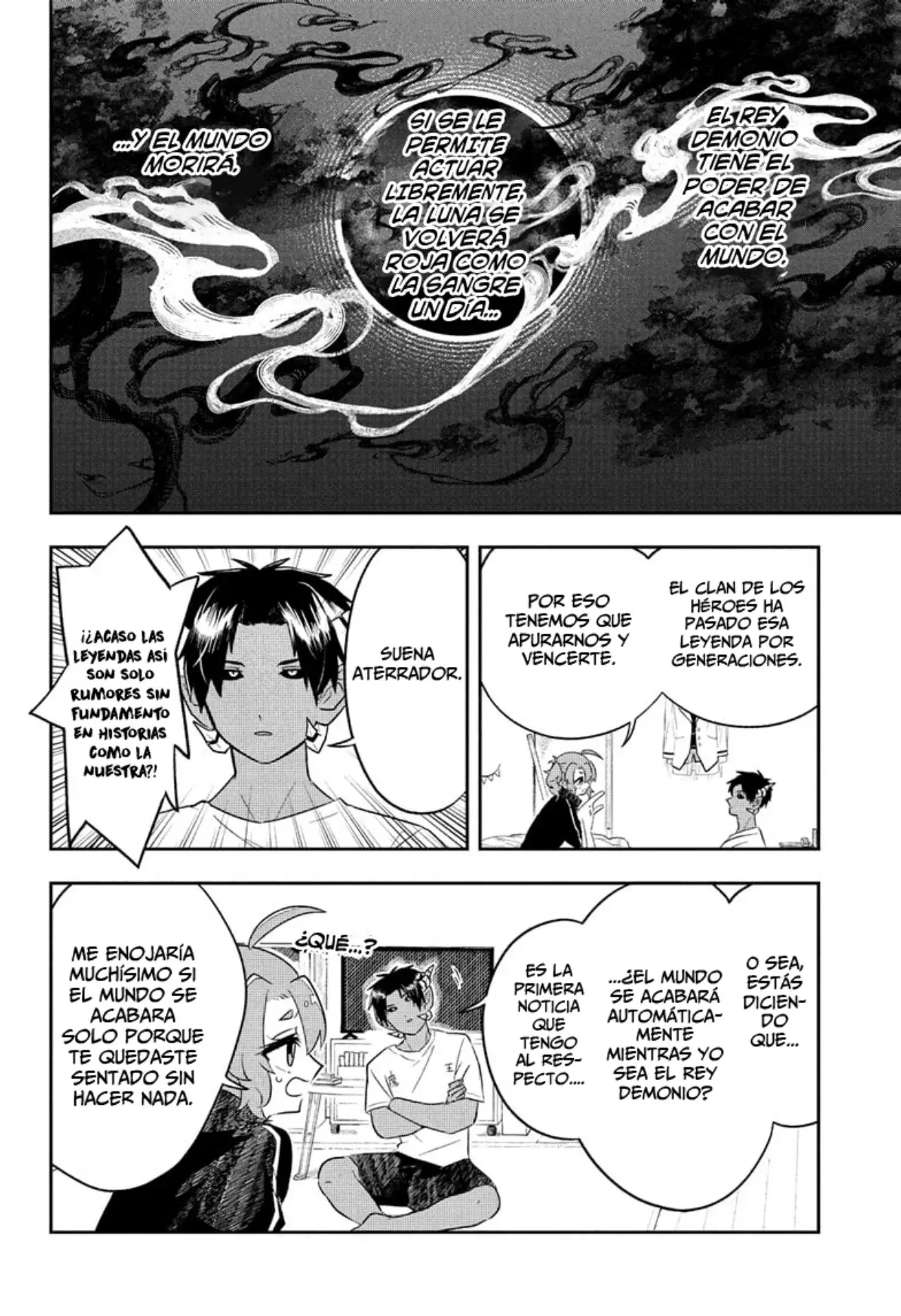 JK Yuusha to Inkyo Maou Capítulo 1 - Página 12 en español