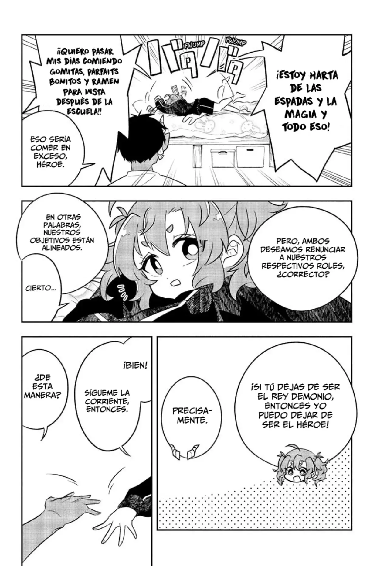 JK Yuusha to Inkyo Maou Capítulo 1 - Página 14 en español