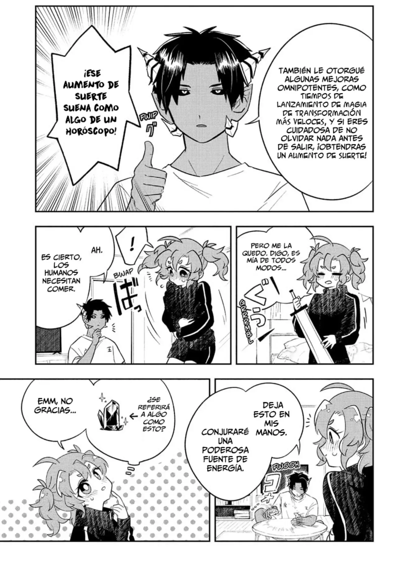 JK Yuusha to Inkyo Maou Capítulo 1 - Página 19 en español