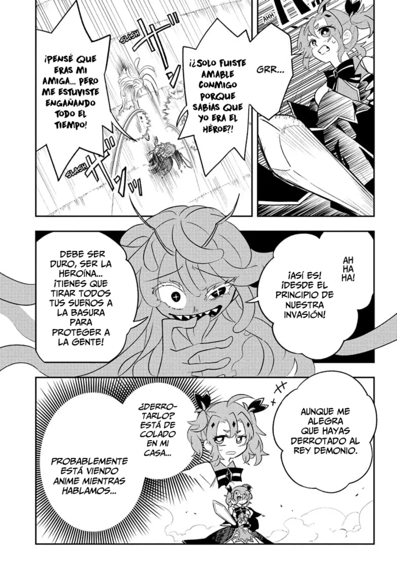 JK Yuusha to Inkyo Maou Capítulo 1 - Página 33 en español