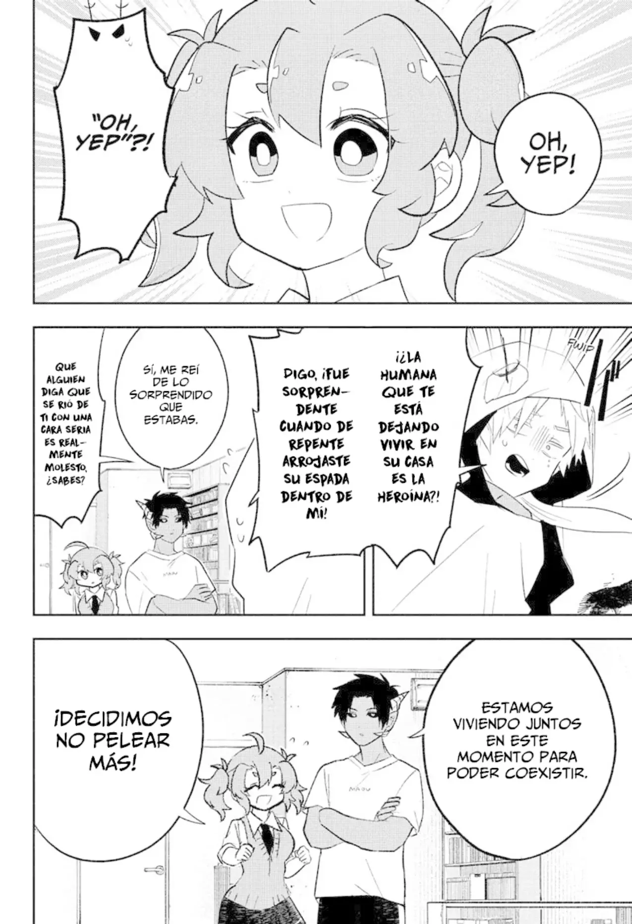 JK Yuusha to Inkyo Maou Capítulo 4 - Página 5 en español