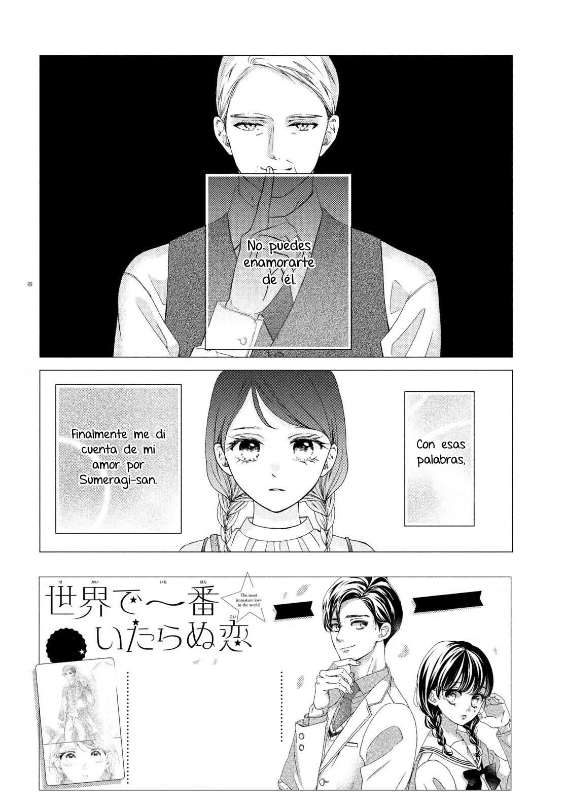 Sekai de Ichiban Itaranu Koi Capítulo 8 - Página 4 en español