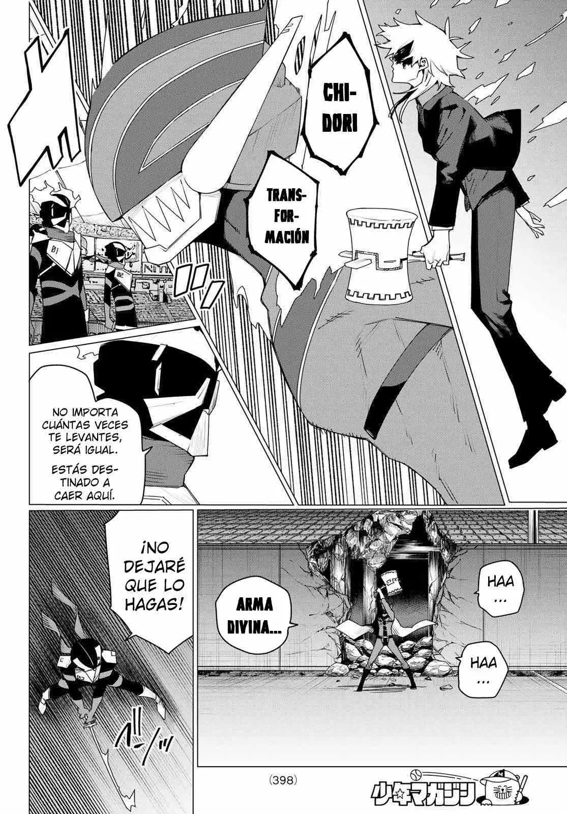 Sentai Daishikkaku Capítulo 186 - Página 12 en español