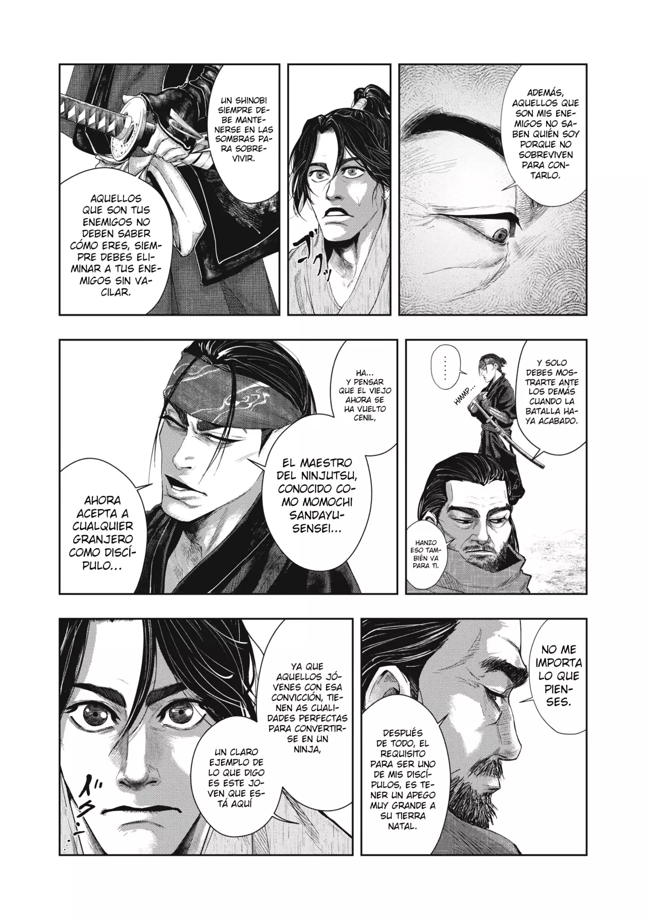 Assassin's Creed Shadows: Iga no Monogatari Capítulo 1 - Página 36 en español