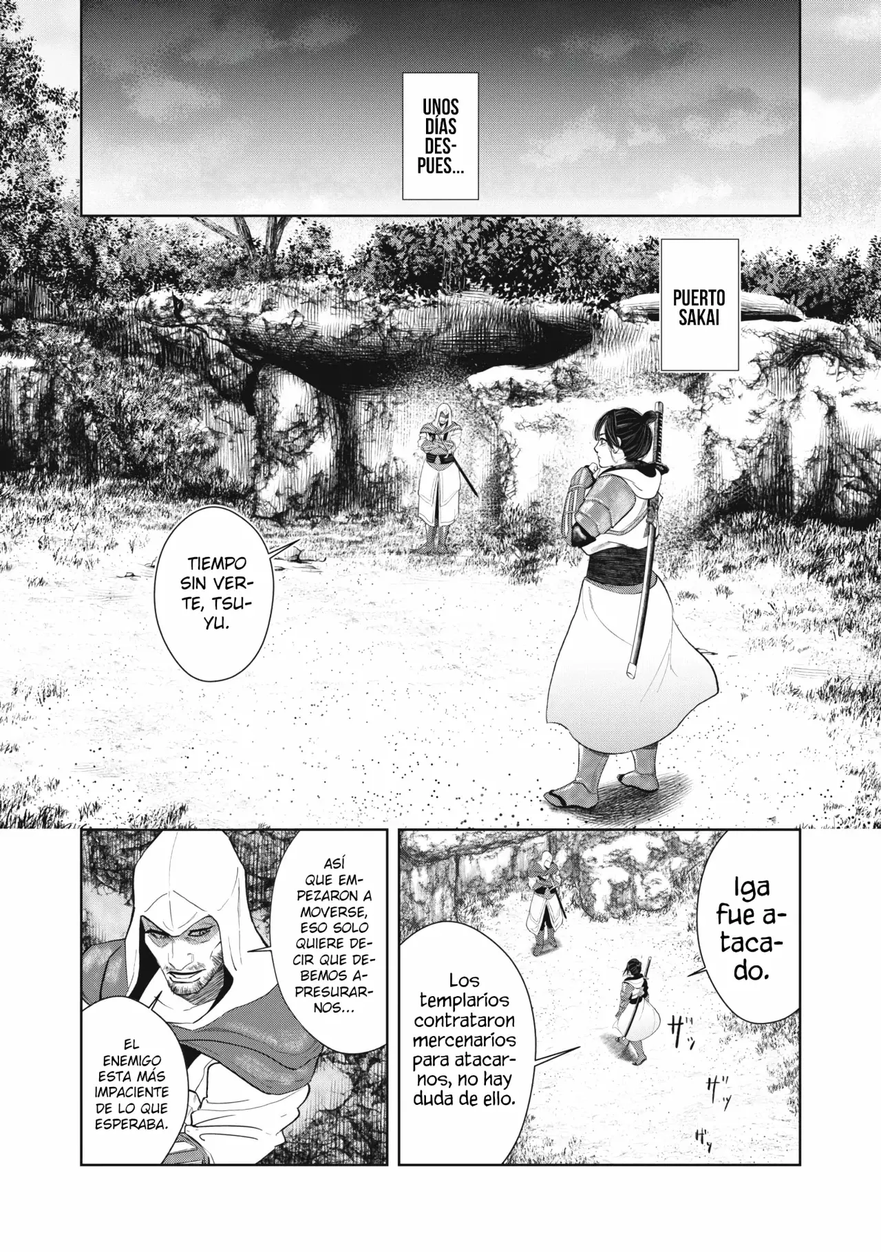 Assassin's Creed Shadows: Iga no Monogatari Capítulo 8 - Página 9 en español
