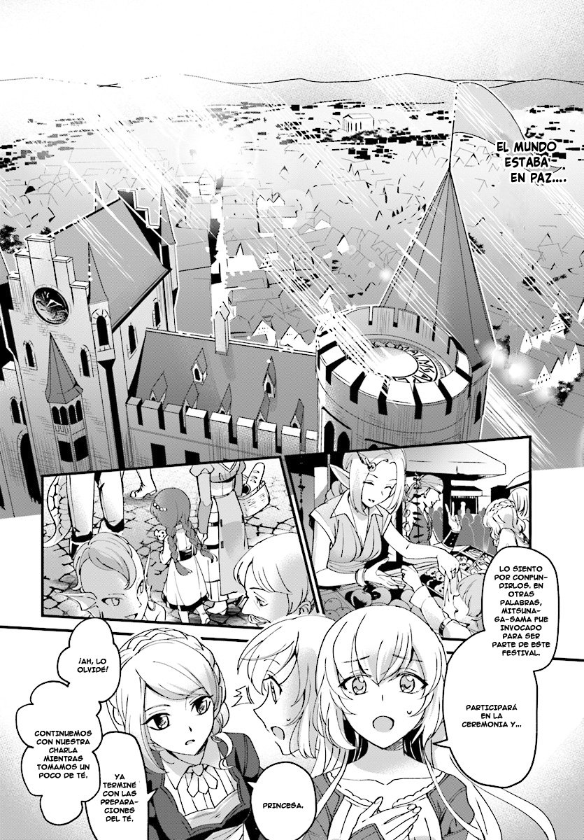 Yuusha Shoukan ni Makikomareta kedo, Isekai wa Heiwa deshita Capítulo 1 - Página 12 en español