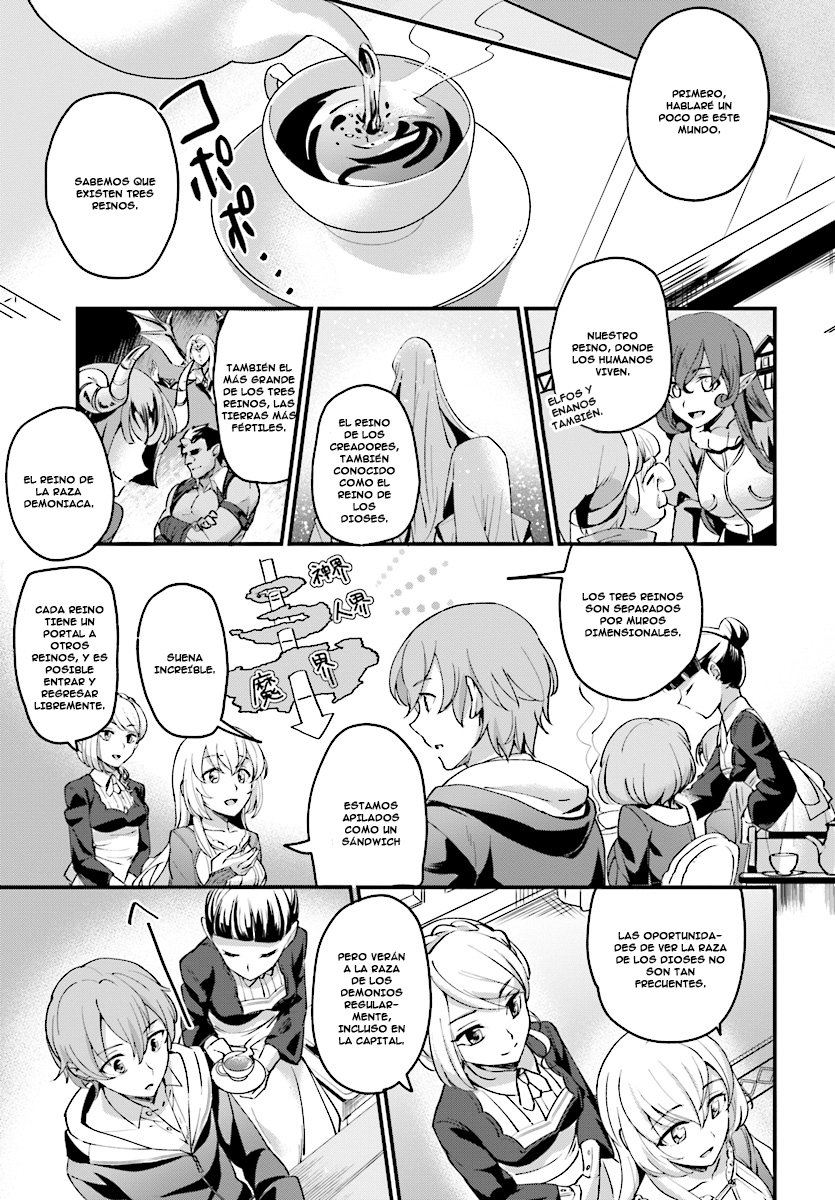 Yuusha Shoukan ni Makikomareta kedo, Isekai wa Heiwa deshita Capítulo 1 - Página 13 en español