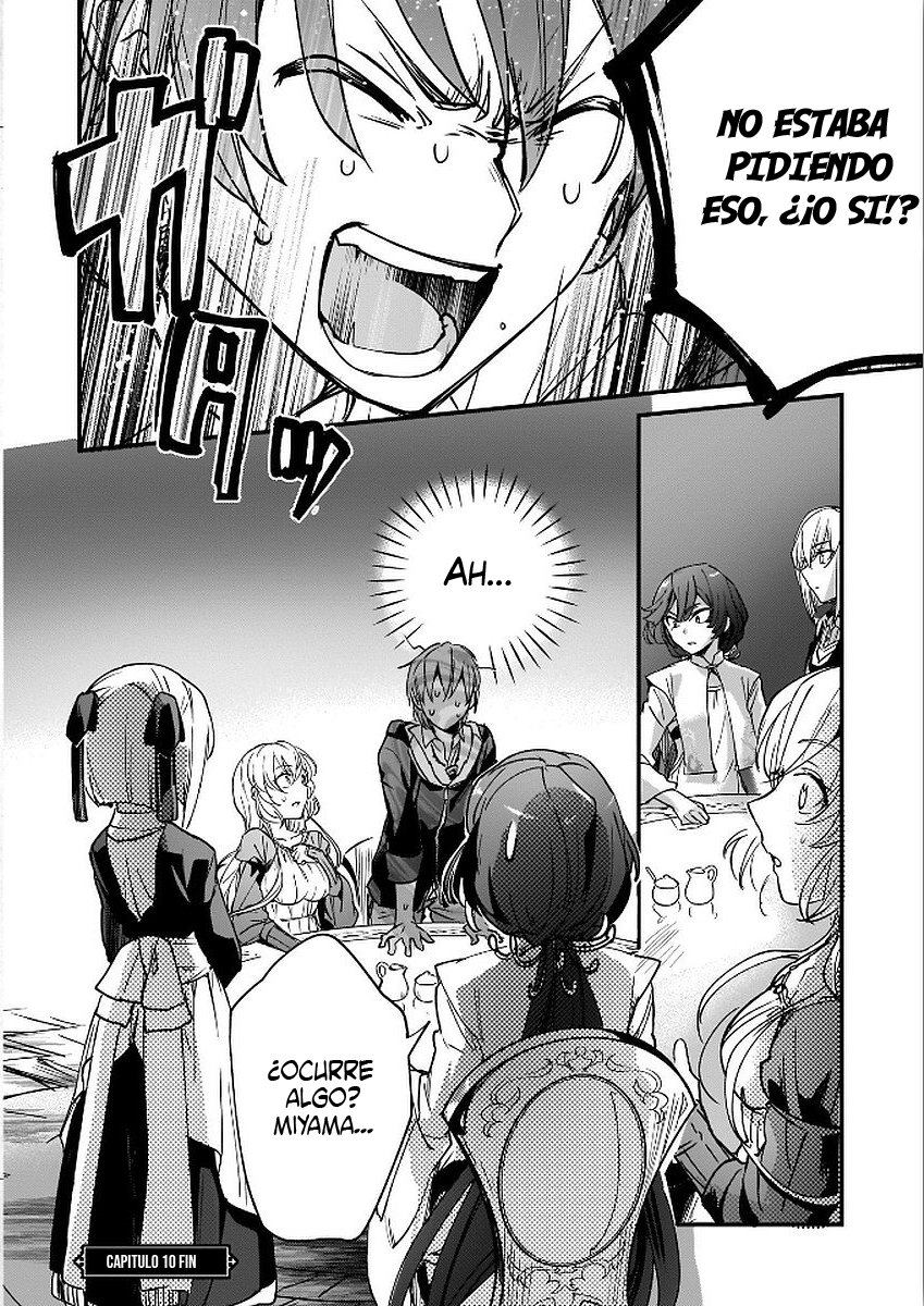 Yuusha Shoukan ni Makikomareta kedo, Isekai wa Heiwa deshita Capítulo 10 - Página 26 en español