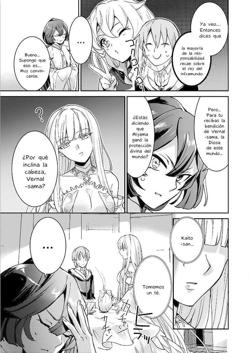 Yuusha Shoukan ni Makikomareta kedo, Isekai wa Heiwa deshita Capítulo 11 - Página 15 en español