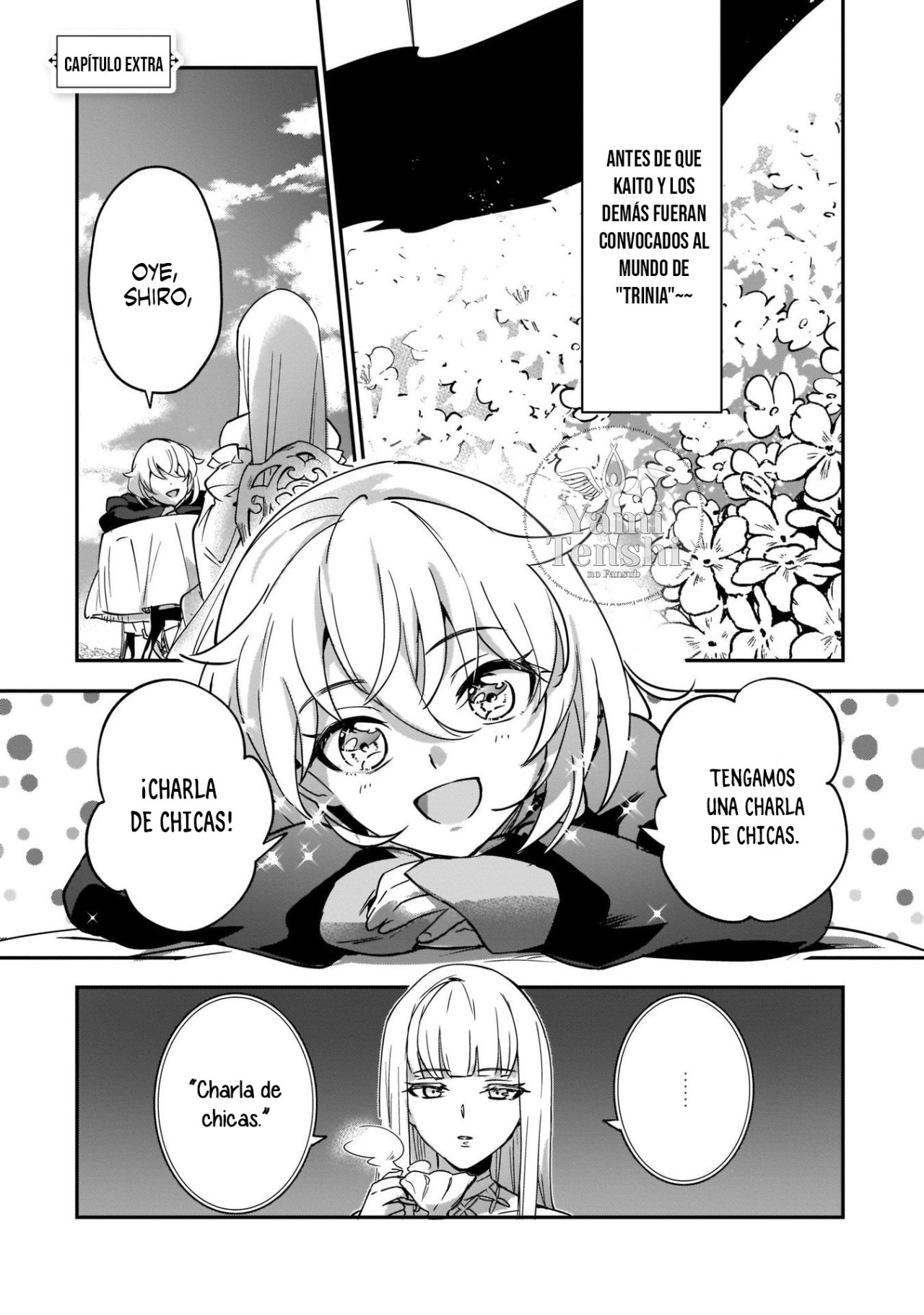 Yuusha Shoukan ni Makikomareta kedo, Isekai wa Heiwa deshita Capítulo 13.5 - Página 4 en español