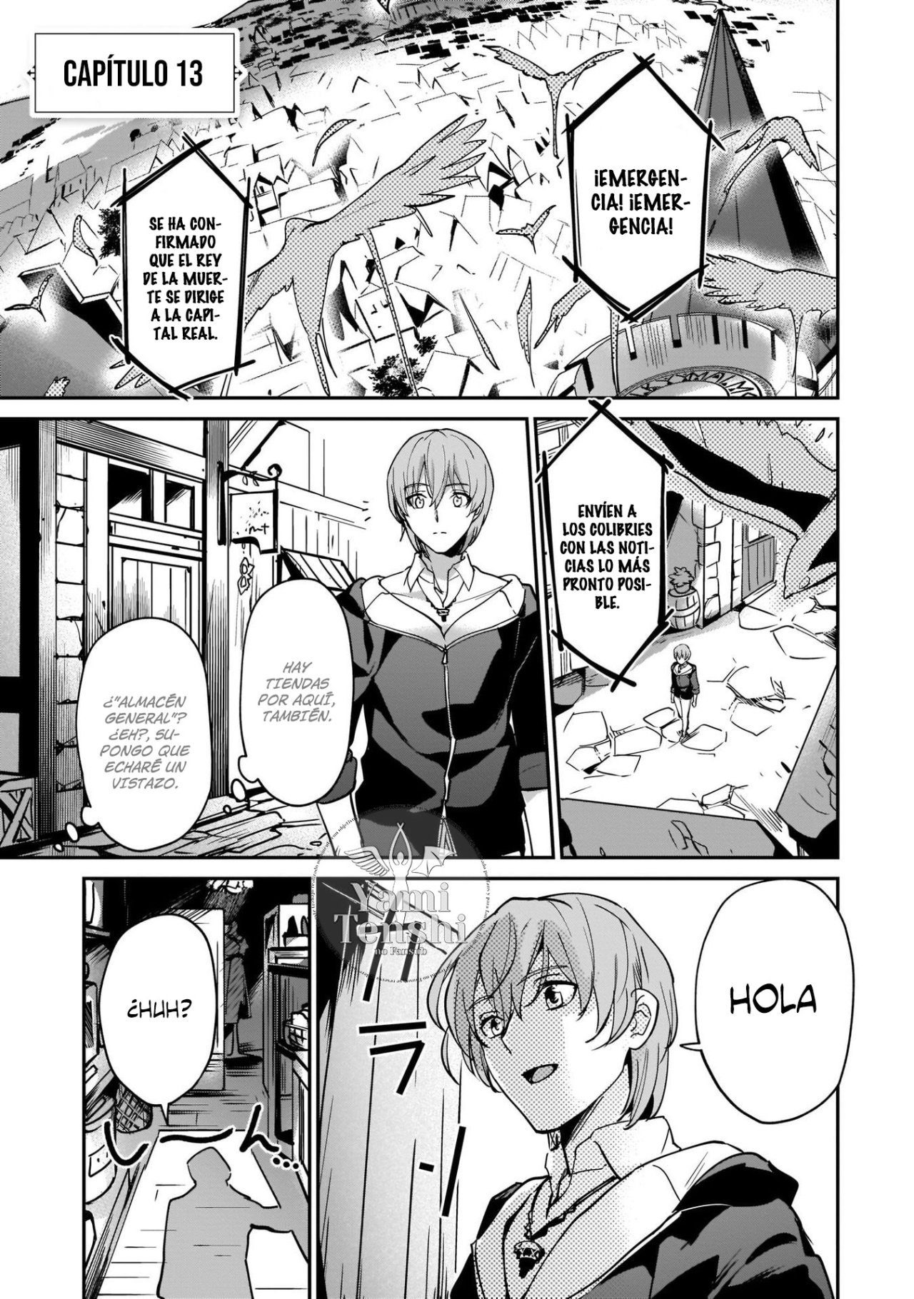 Yuusha Shoukan ni Makikomareta kedo, Isekai wa Heiwa deshita Capítulo 13 - Página 4 en español