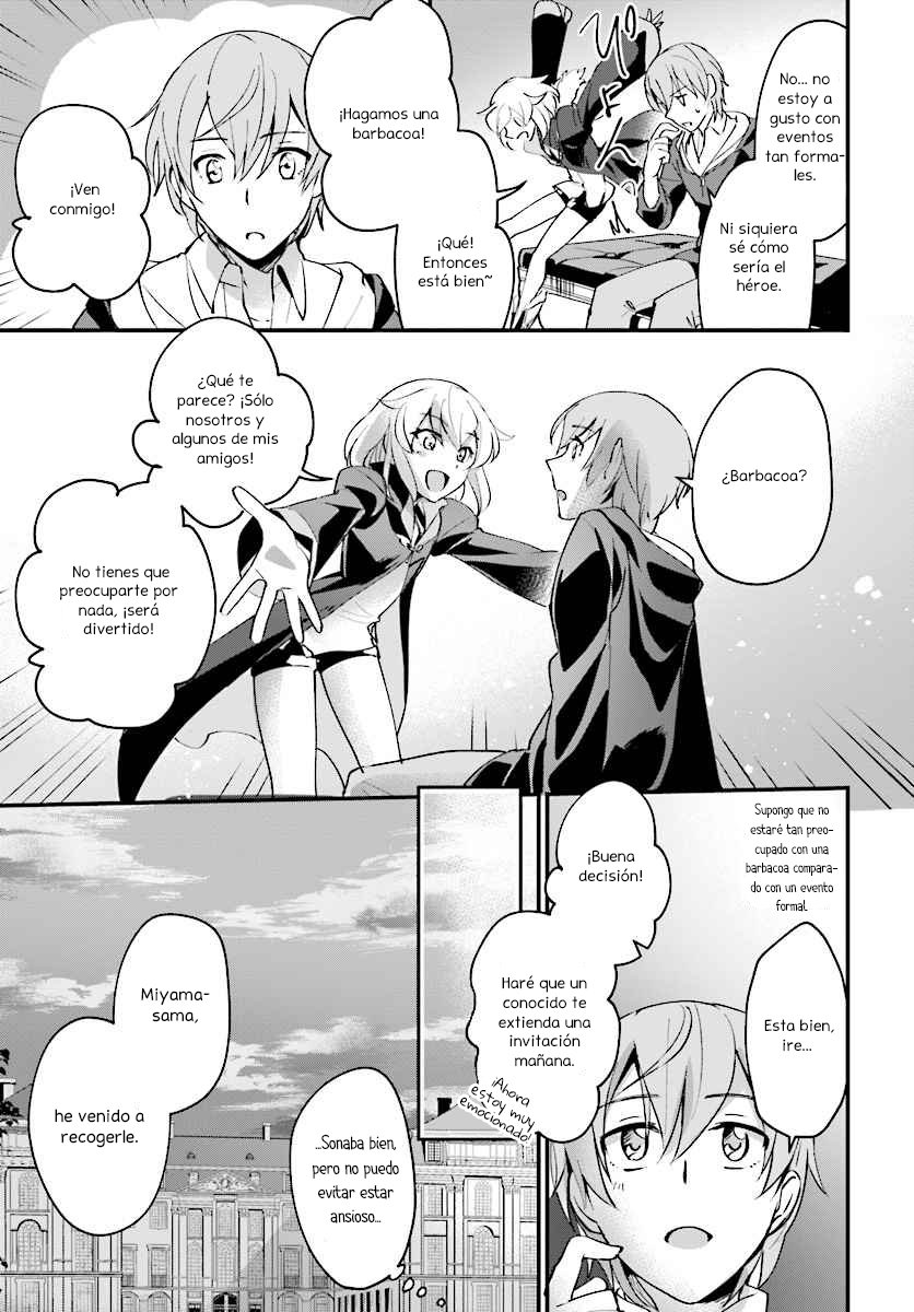 Yuusha Shoukan ni Makikomareta kedo, Isekai wa Heiwa deshita Capítulo 2 - Página 22 en español