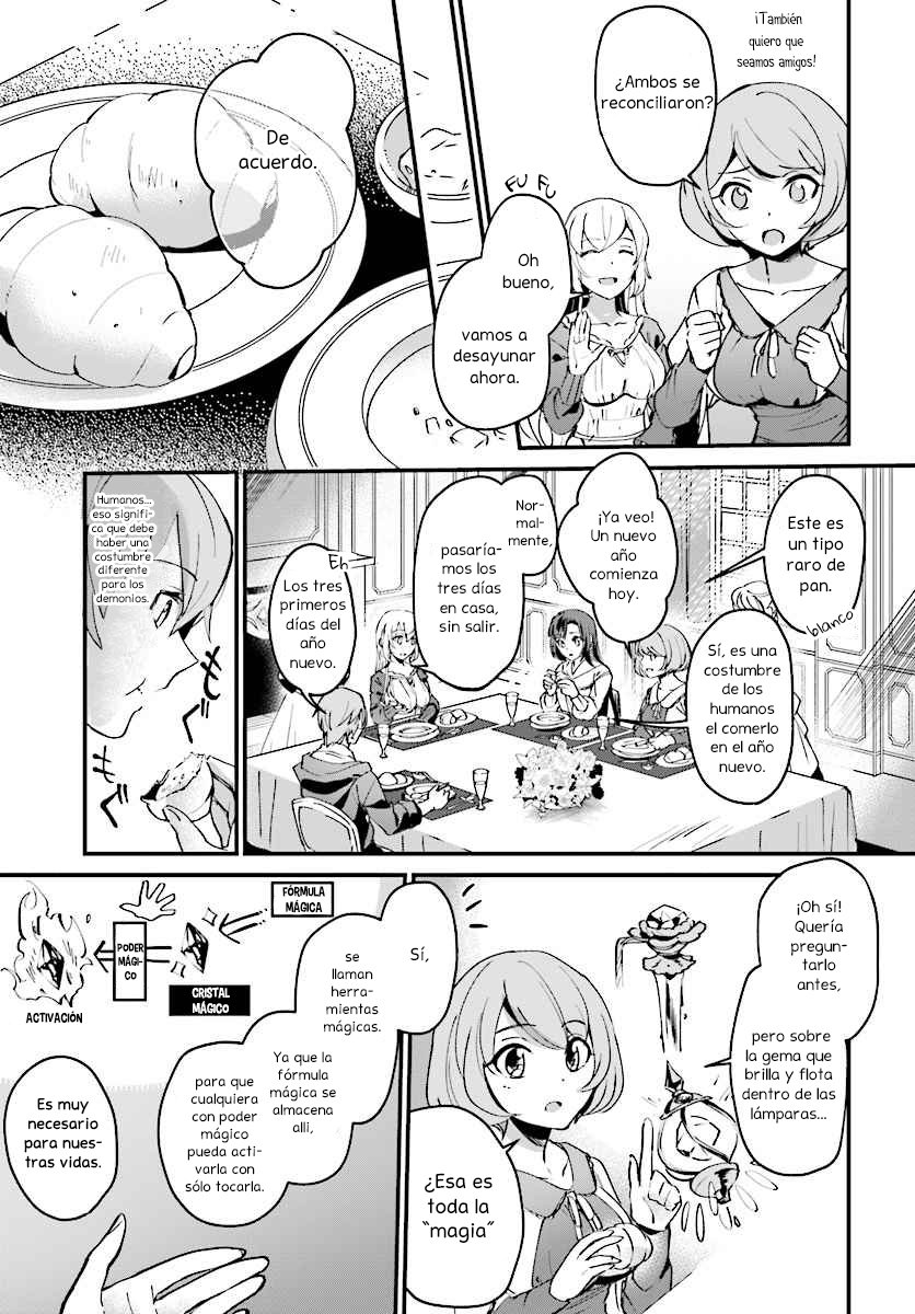 Yuusha Shoukan ni Makikomareta kedo, Isekai wa Heiwa deshita Capítulo 2 - Página 8 en español