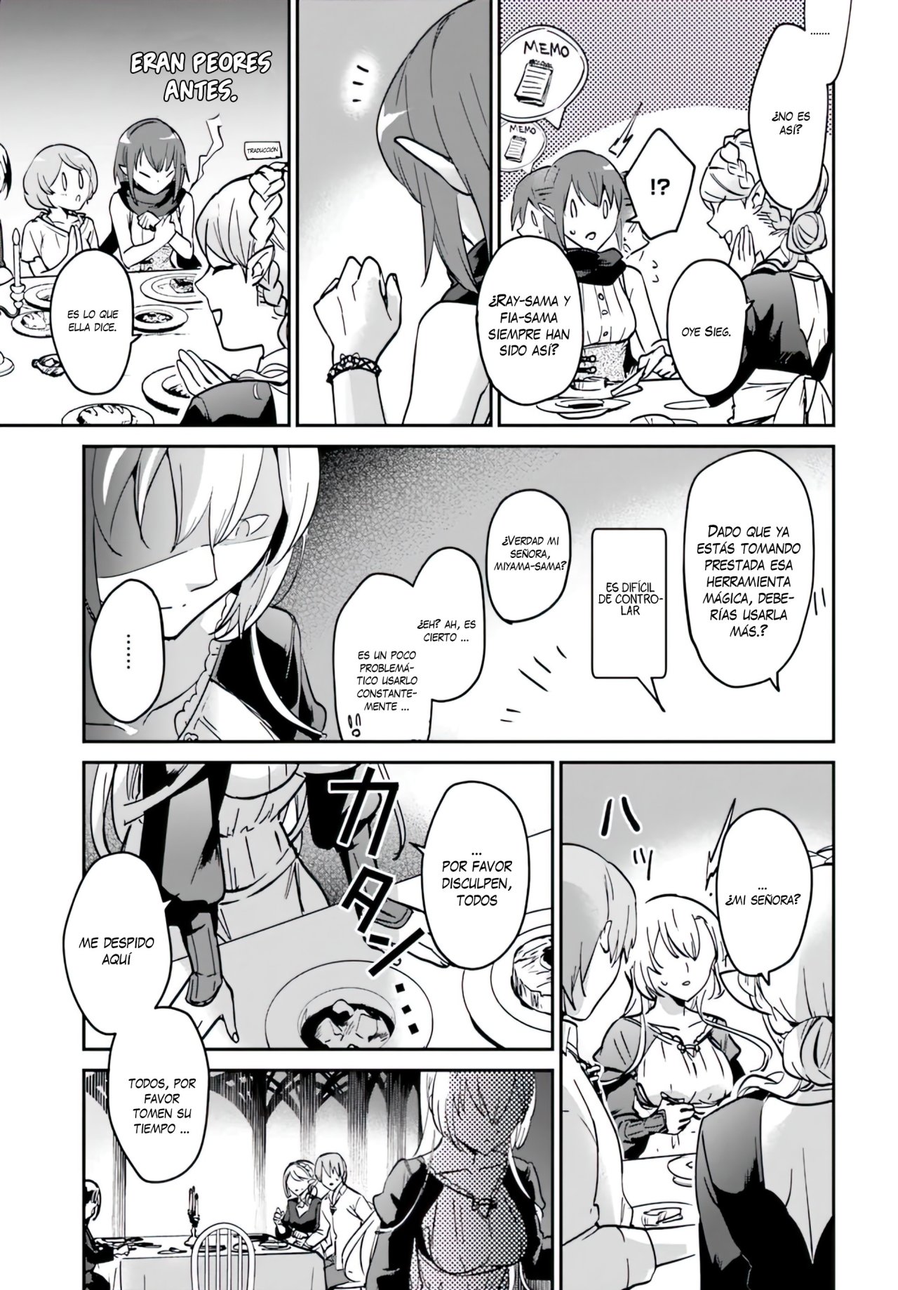Yuusha Shoukan ni Makikomareta kedo, Isekai wa Heiwa deshita Capítulo 21 - Página 8 en español